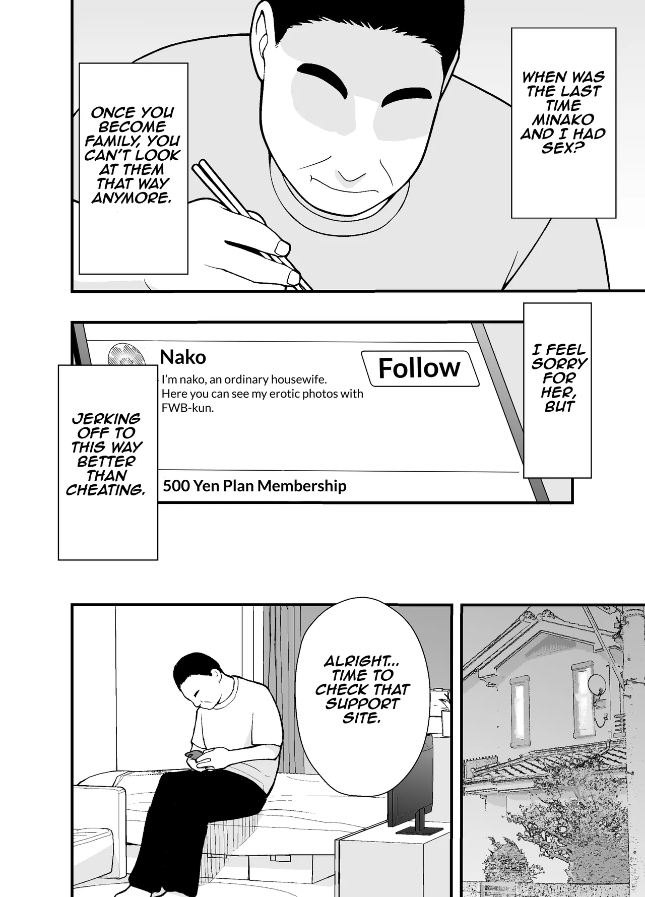 Futei Tsuma Minako no Uraaka Koubiroku | Adulterous Wife Minako's Secret Account Record page 10 original parody - sole female sole male hentai manga - read online free