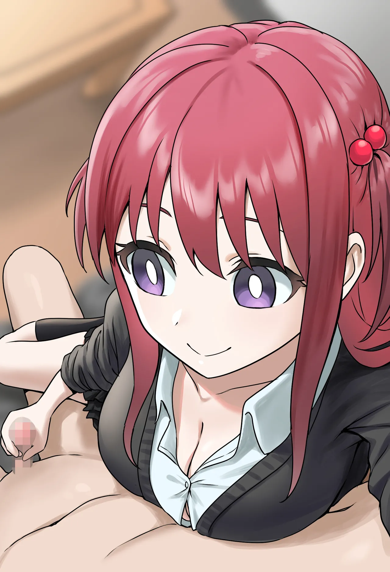 Kouhai-tachi no Te no Naka ni page 35 original parody - mosaic censorship femdom hentai manga - read online free