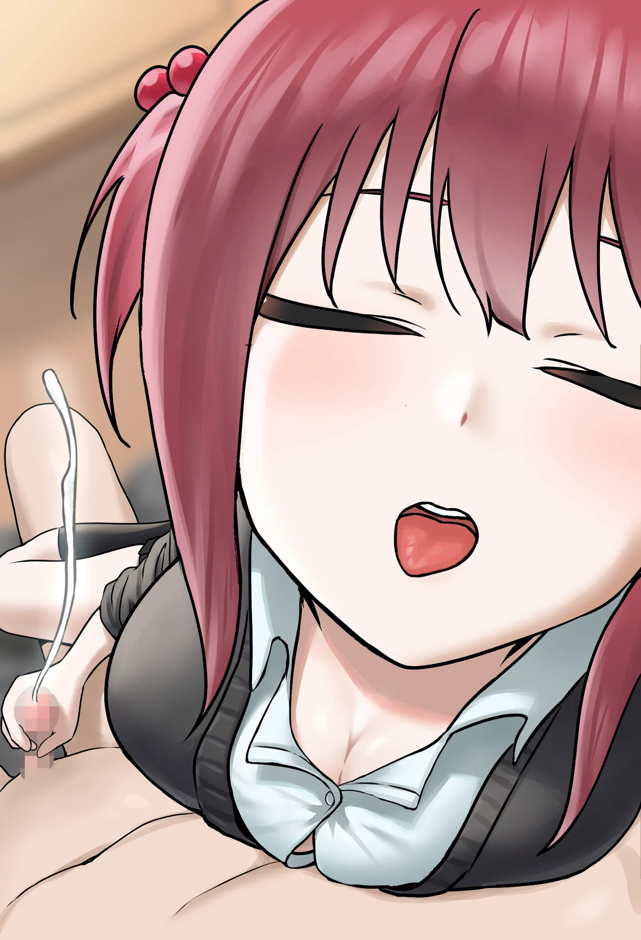 Kouhai-tachi no Te no Naka ni page 39 original parody - mosaic censorship femdom hentai manga - read online free