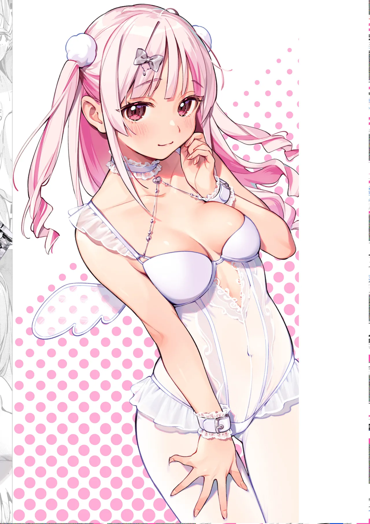 Miaku Chiru Sensei no Yuuwaku - The Temptation of a Little Devil + Shoki Settei Shiryoushuu page 224 - squirting elf hentai manga - read online free