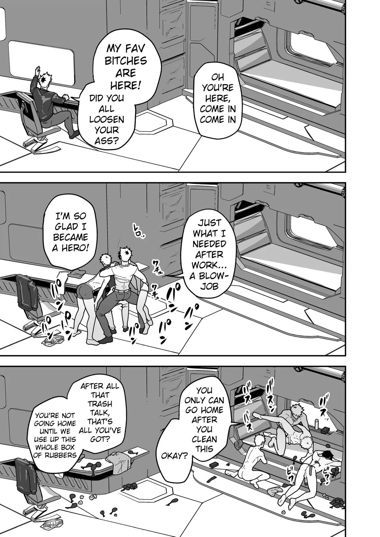 Hero Ochi - Fallen Hero page 13 - group glasses hentai manga - read online free