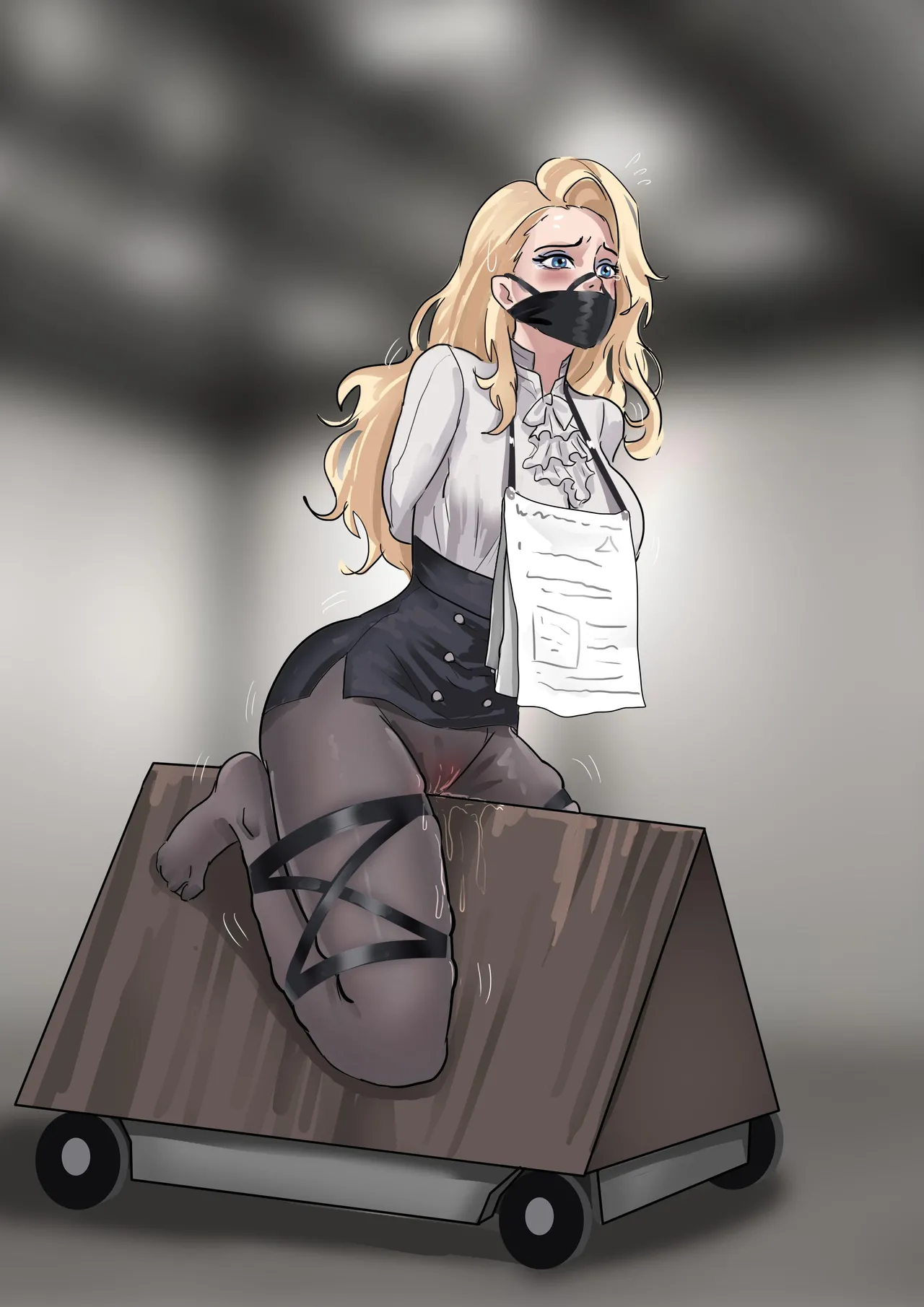 Bondage Office 1-2 page 41 original parody - stockings kemonomimi hentai manga - read online free