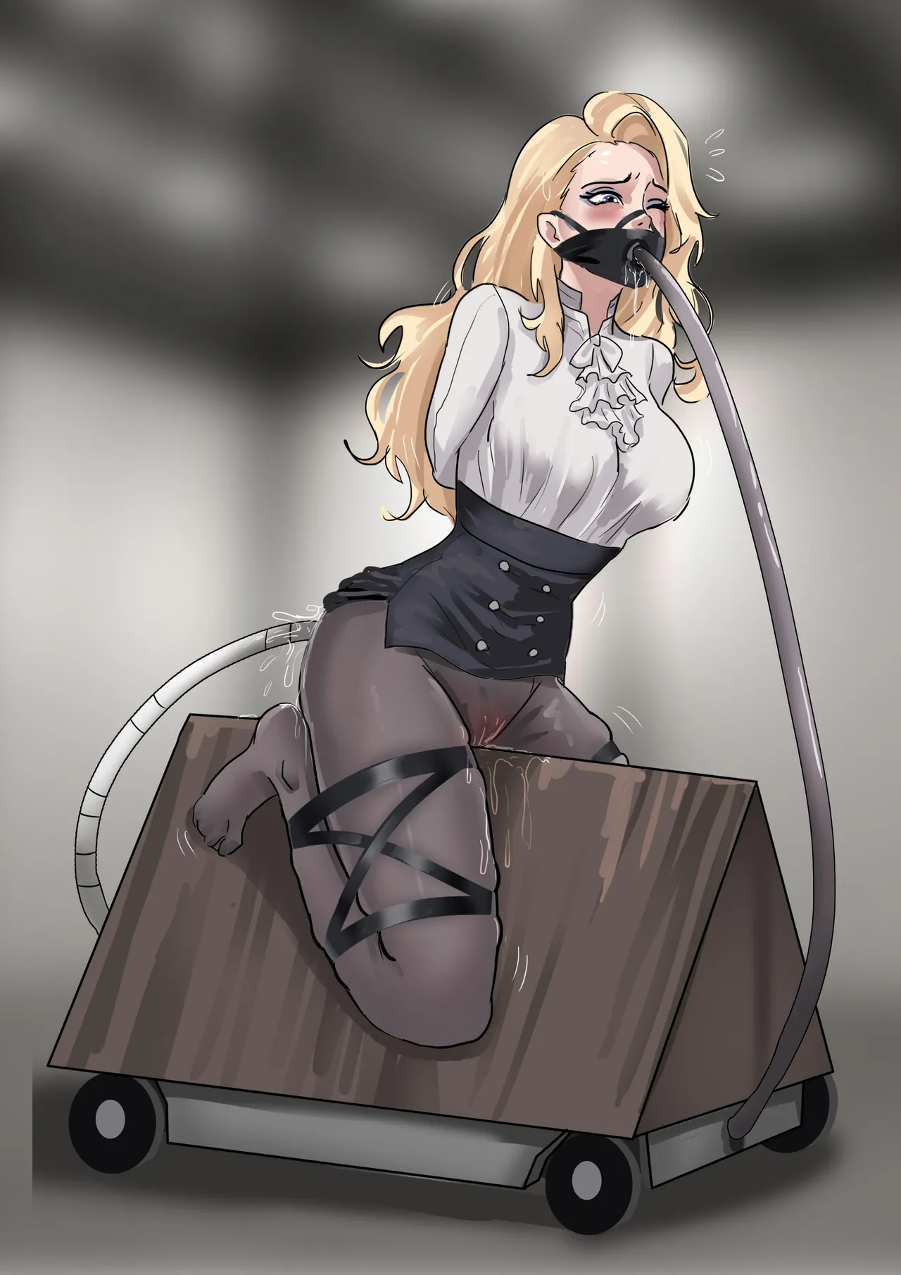 Bondage Office 1-2 page 42 original parody - gag machine hentai manga - read online free