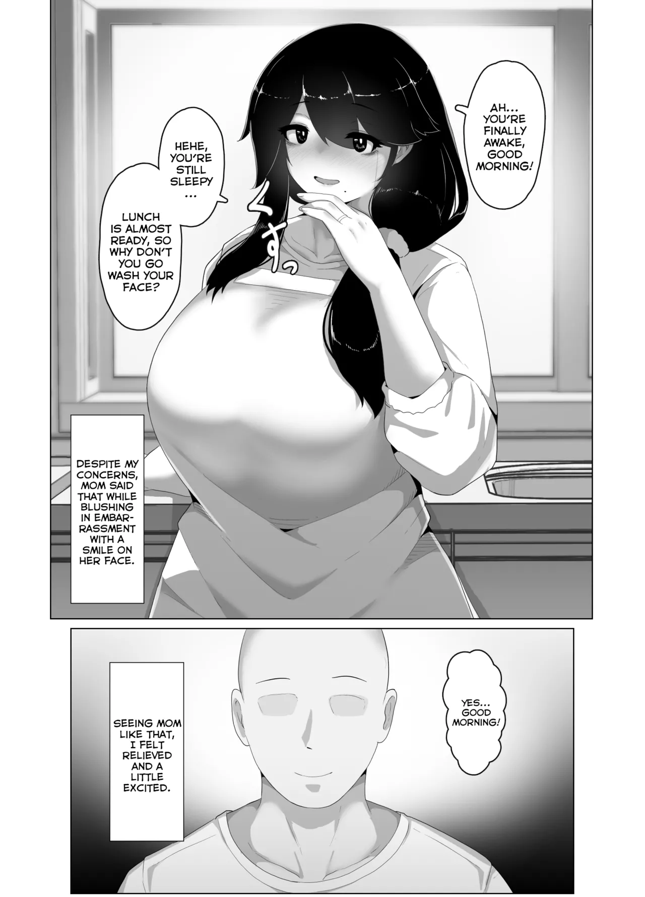 Oyasumi, Okaa-san I | Good Night, Mom I page 191 original parody - handjob milf hentai manga - read online free