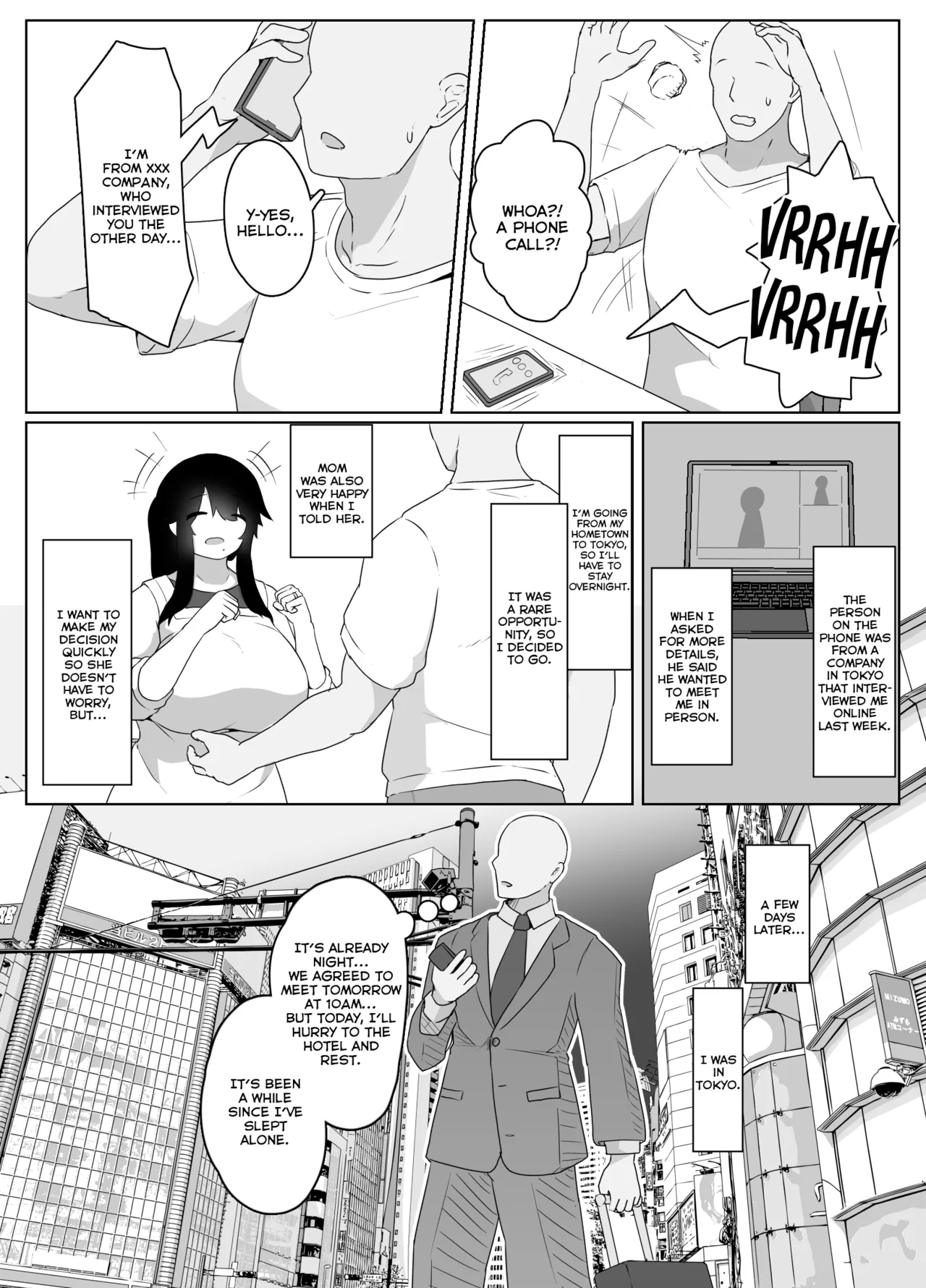 Oyasumi, Okaa-san I | Good Night, Mom I page 35 original parody - sole female sole male hentai manga - read online free