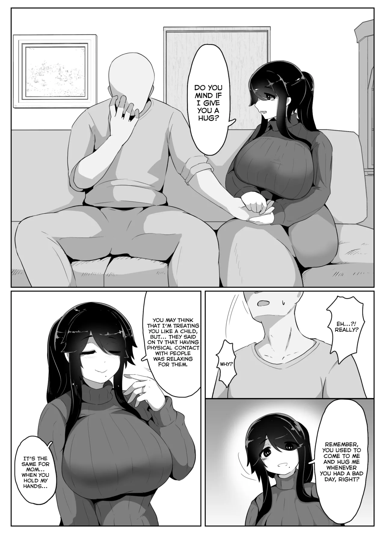 Oyasumi, Okaa-san I | Good Night, Mom I page 44 original parody - sole female sole male hentai manga - read online free