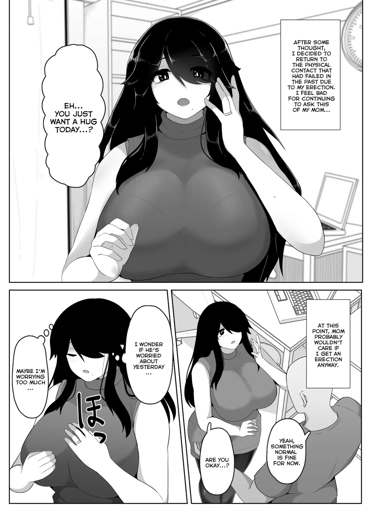 Oyasumi, Okaa-san I | Good Night, Mom I page 90 original parody - sole female sole male hentai manga - read online free