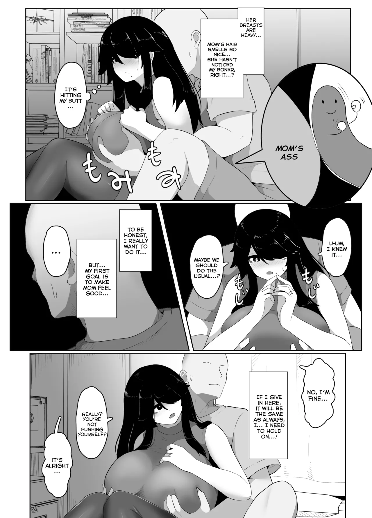 Oyasumi, Okaa-san I | Good Night, Mom I page 95 original parody - sole female sole male hentai manga - read online free