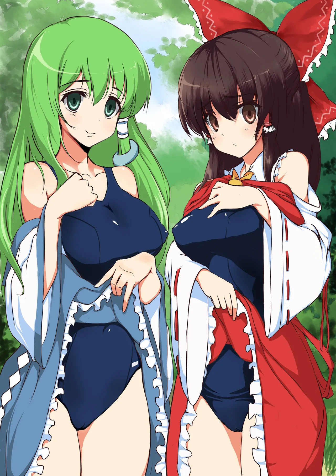 Touhou Saimin Inmakyou page 89 featuring sanae kochiya touhou project parody - mosaic censorship mind control hentai manga - read online free