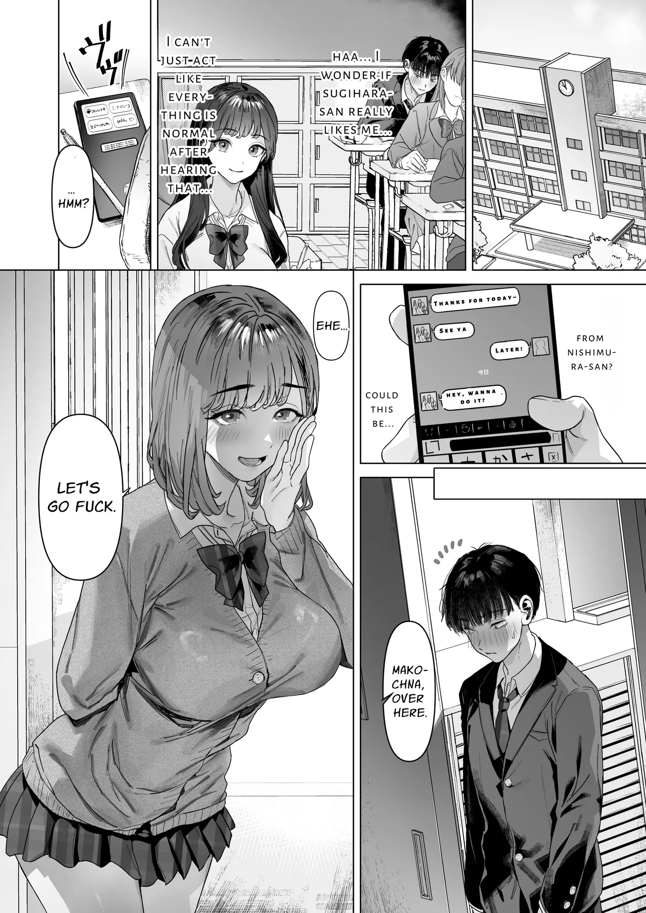 [Shiroganean (Ohkami Ryosuke)] S-kyuu Joshi-tachi to Ecchi na Douga o Toru Koto ni Natta Boku | I Am To Record A Video With Two Sadistic Women [English] [Penguin Piper] page 43 original parody - big breasts group hentai manga - read online free