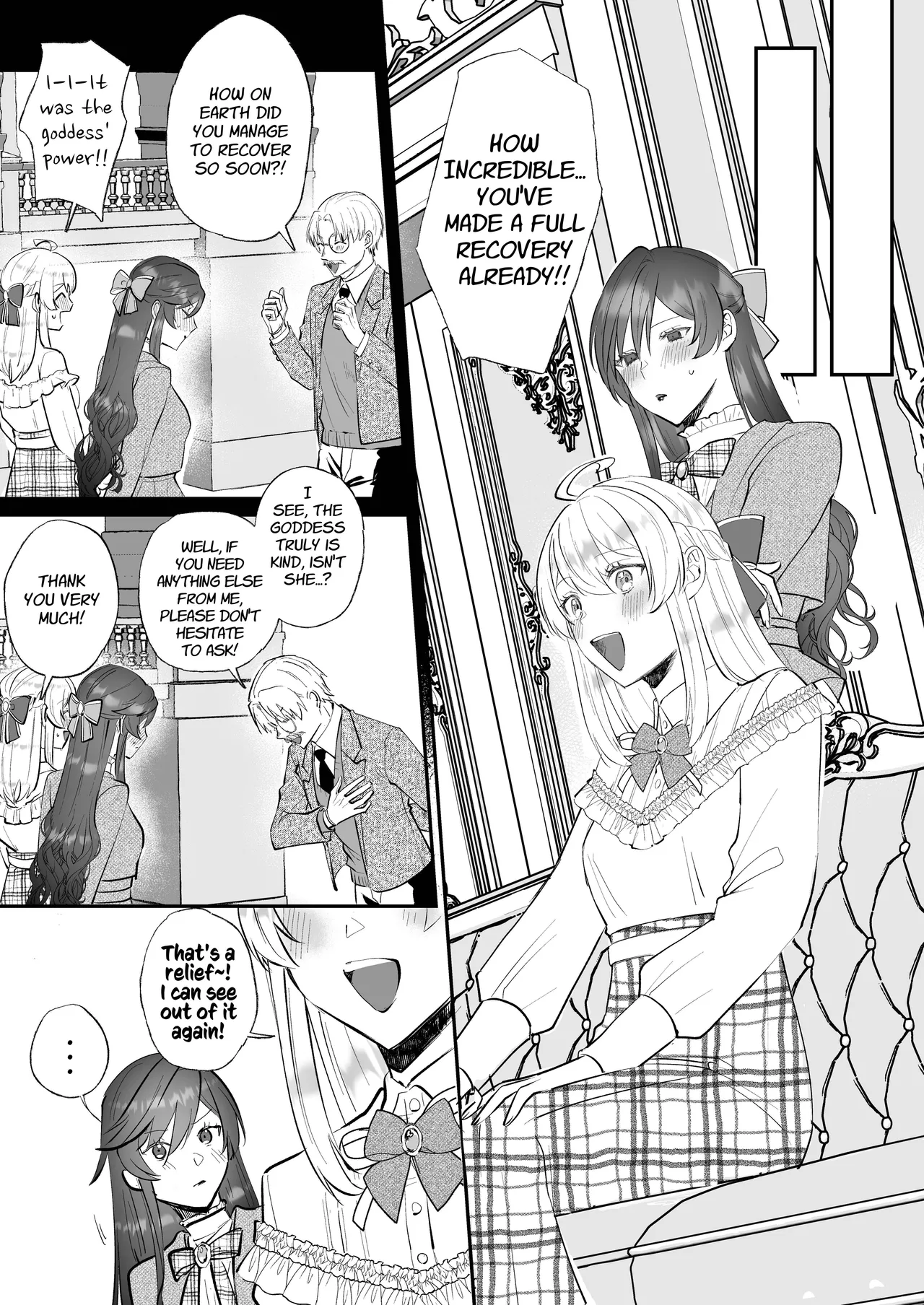 [Kyoutansan (Daizu)] Danzai Route o Kaihi Shiyou to Shita Akuyaku Reijou wa Futanari Seijo no Imouto ni Dekiai Saremashita 2 | While Trying to Avoid Her Downfall, the Villainess Winds up Adored by her (Futa) Saint of a Sister! 2 [English] [Kusanuu] page 30 original parody - futanari inseki hentai manga - read online free