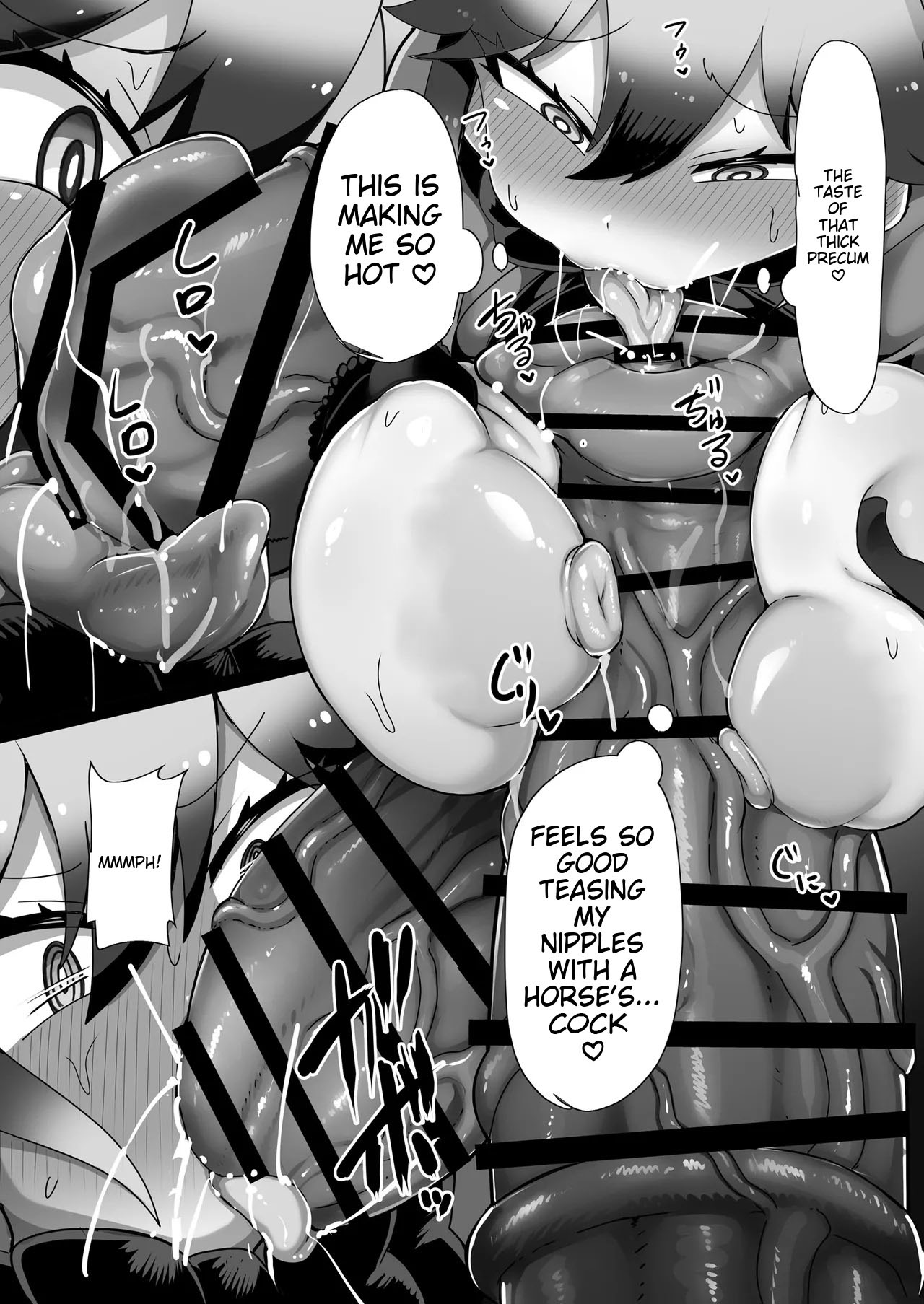 Kitsune to Ouma-san | The Fox and the Horse page 9 featuring ezo red fox kemono friends parody - kissing big breasts hentai manga - read online free