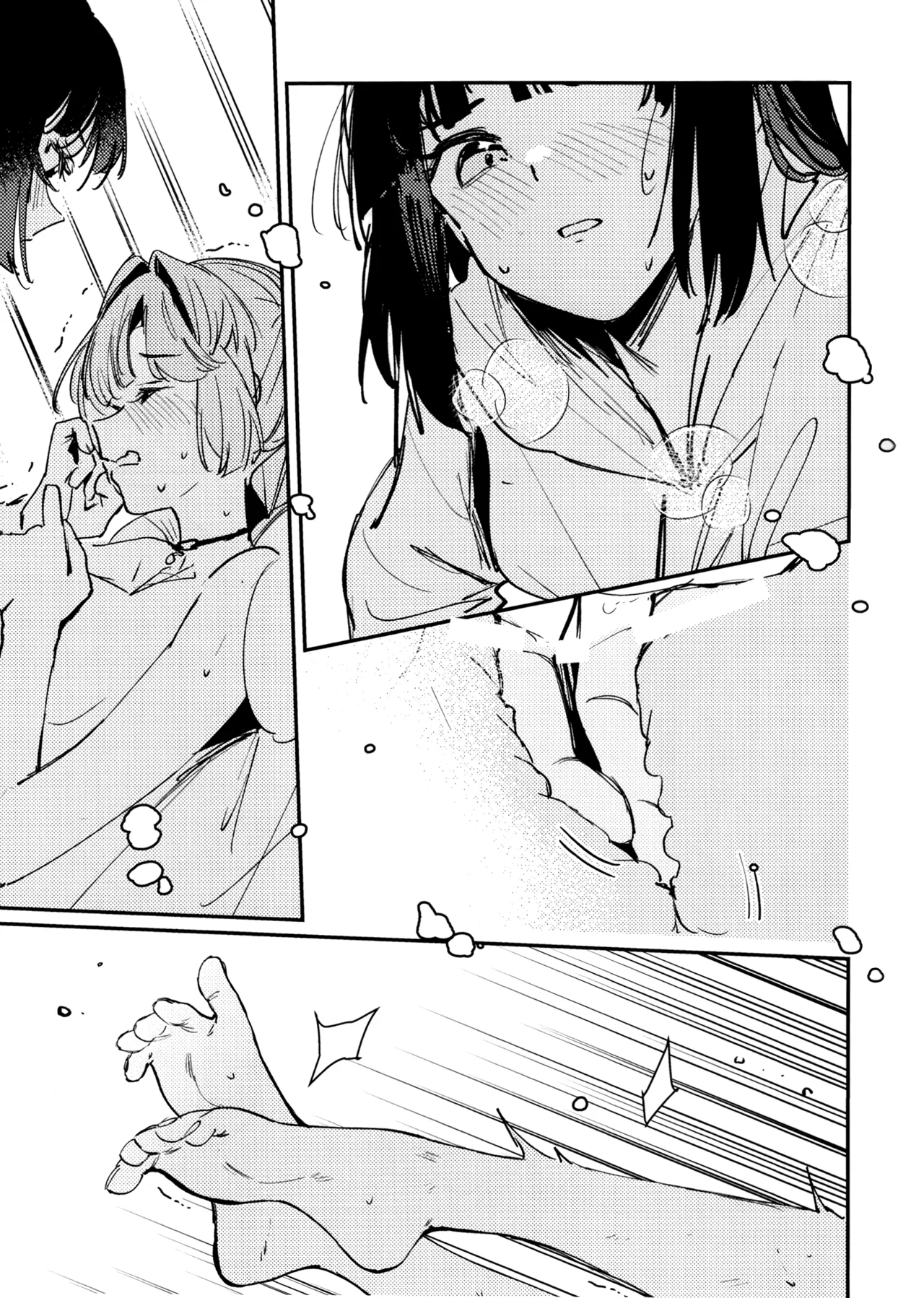 No. 9 page 14 featuring ginko momose love live hasunosora jogakuin school idol club parody - kissing females only hentai manga - read online free