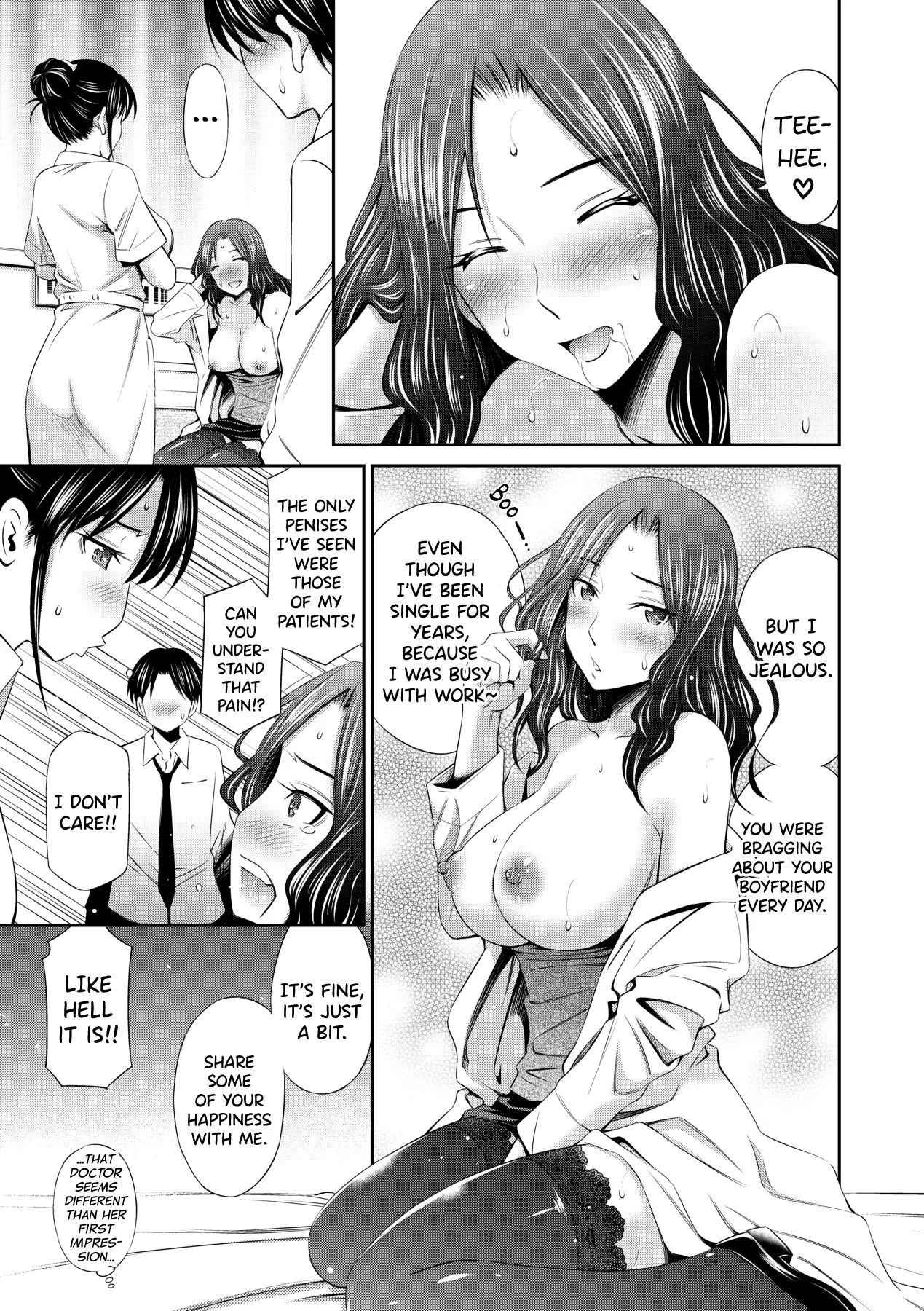 Hataraku Kangoshi no Sei Jijou page 30 - nakadashi beauty mark hentai manga - read online free