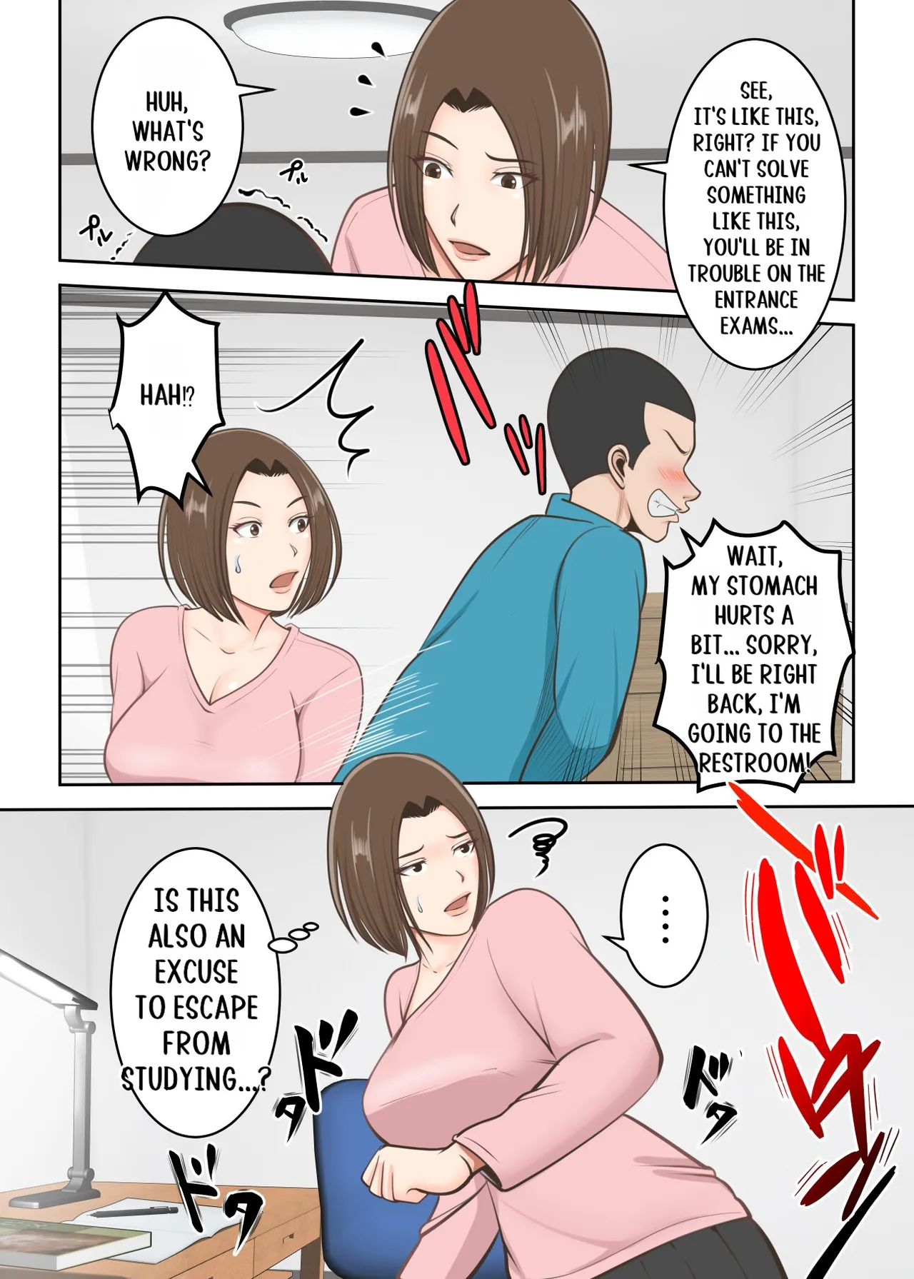 Oni no Kyouiku Mama ga Musuko to Amaama SEX made page 11 original parody - milf big breasts hentai manga - read online free