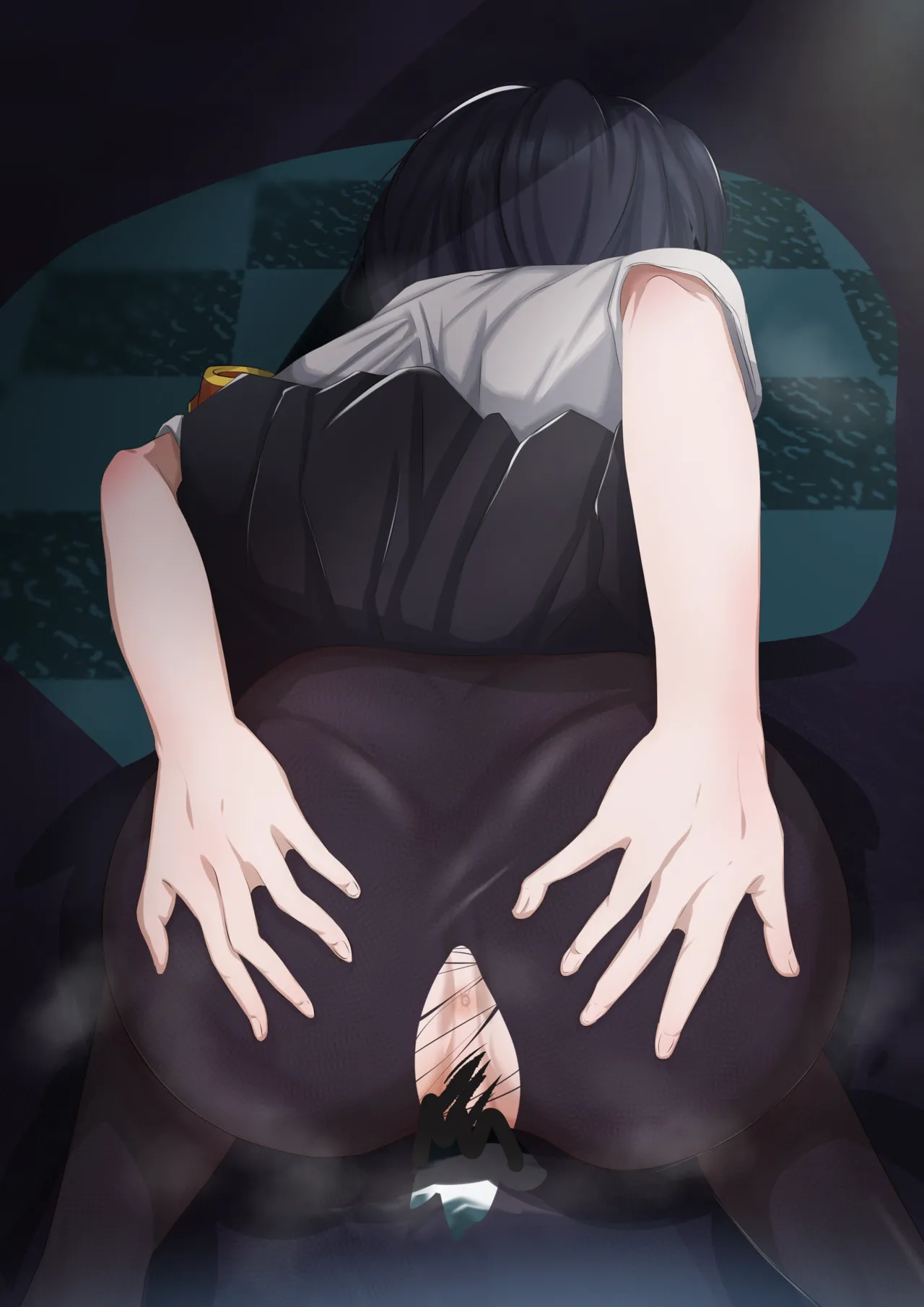 Houshi Touban ShizuRin Hen page 14 featuring shizuka rin nijisanji parody - schoolgirl uniform pantyhose hentai manga - read online free