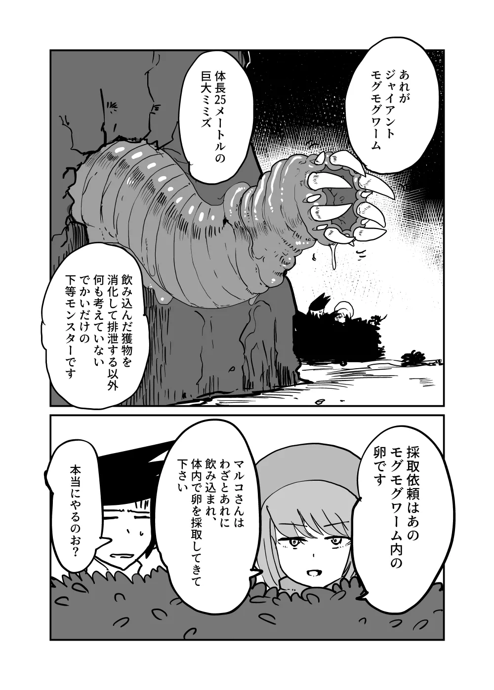 Toubatsu Quest Dai Shippai 2 page 19 original parody - dickgirl on male monster girl hentai manga - read online free