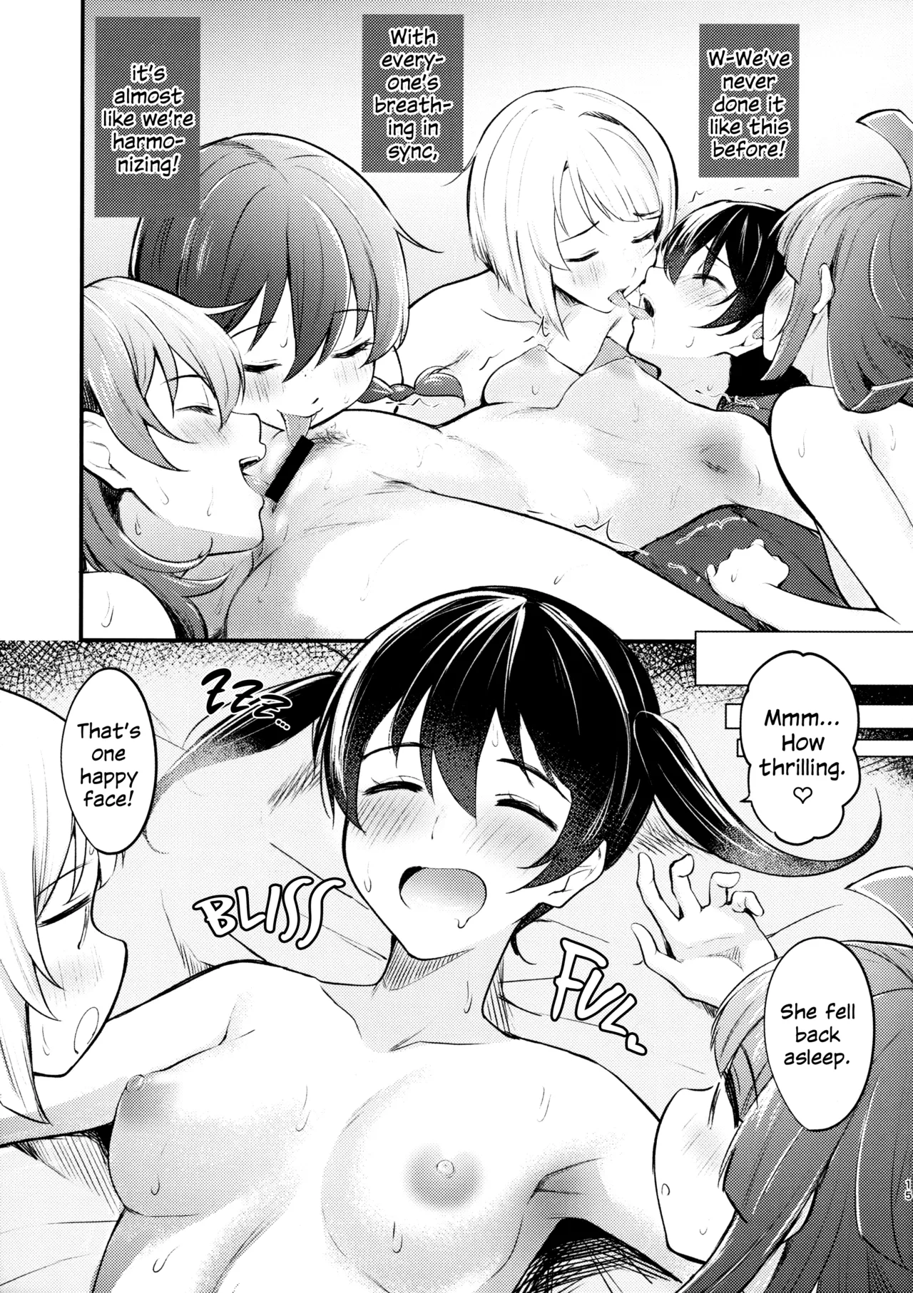 Unit Diary page 14 featuring shizuku osaka love live nijigasaki high school idol club parody - cunnilingus group hentai manga - read online free