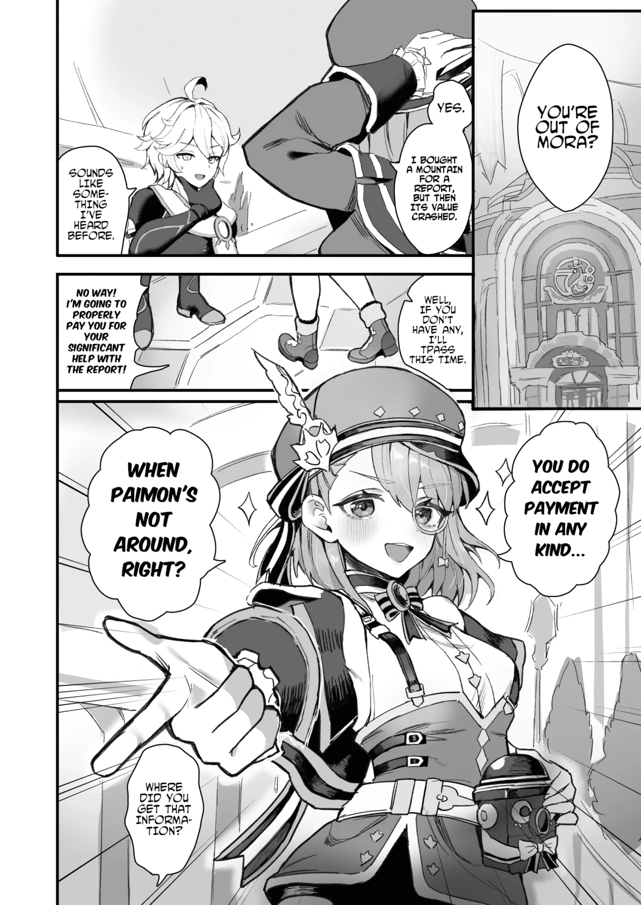 HoYoLUV page 42 featuring lynette genshin impact parody - squirting unusual teeth hentai manga - read online free