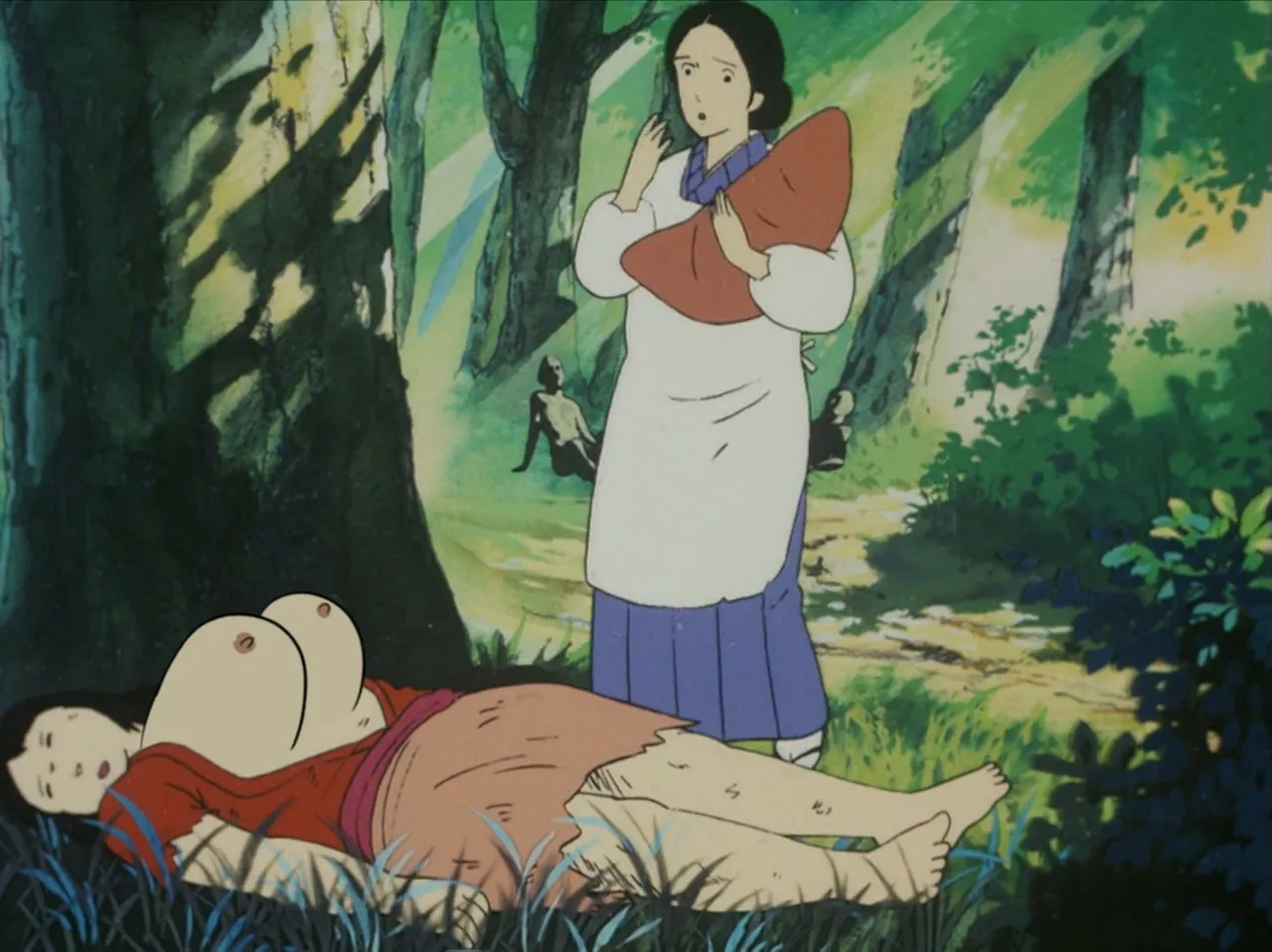 Barefoot Gen page 136 - caption hentai manga - read online free