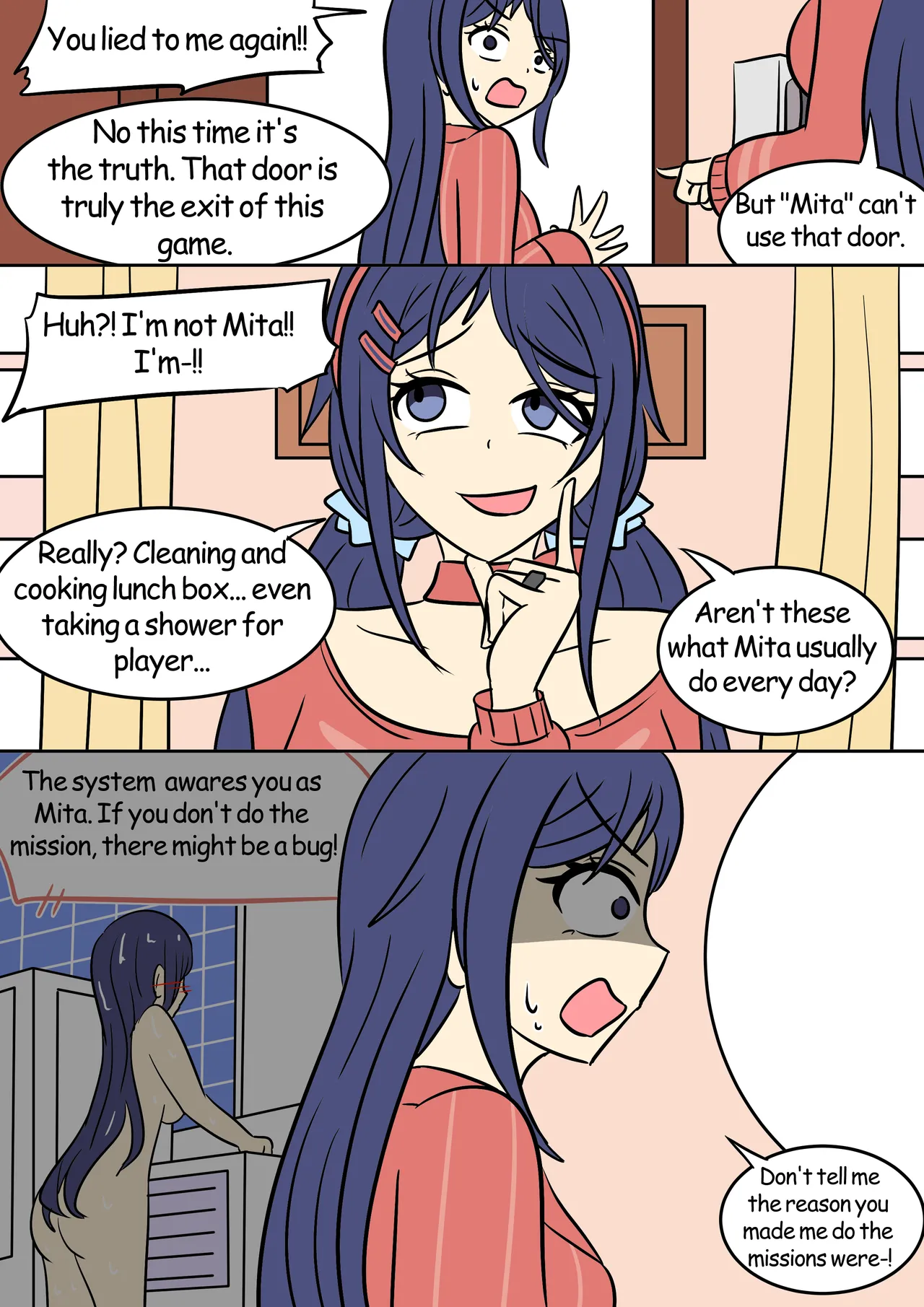 Mita Download page 35 featuring mita miside parody - femdom full color hentai manga - read online free