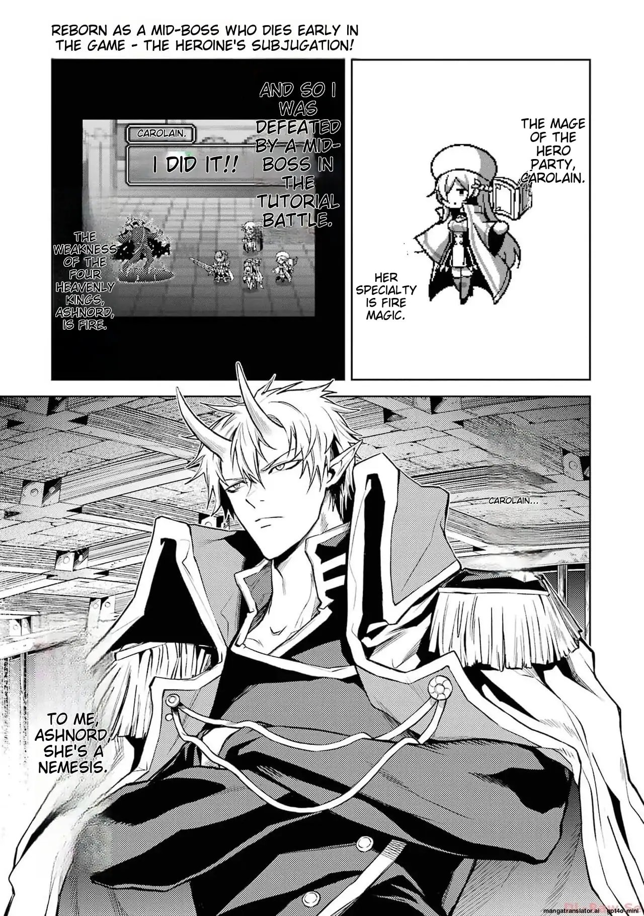 Tensei Shitara Joban de Shinu Naka Boss Datta - Heroine Kenzokuka de Ikinokoru vol.2 page 129 - rough translation demon girl hentai manga - read online free