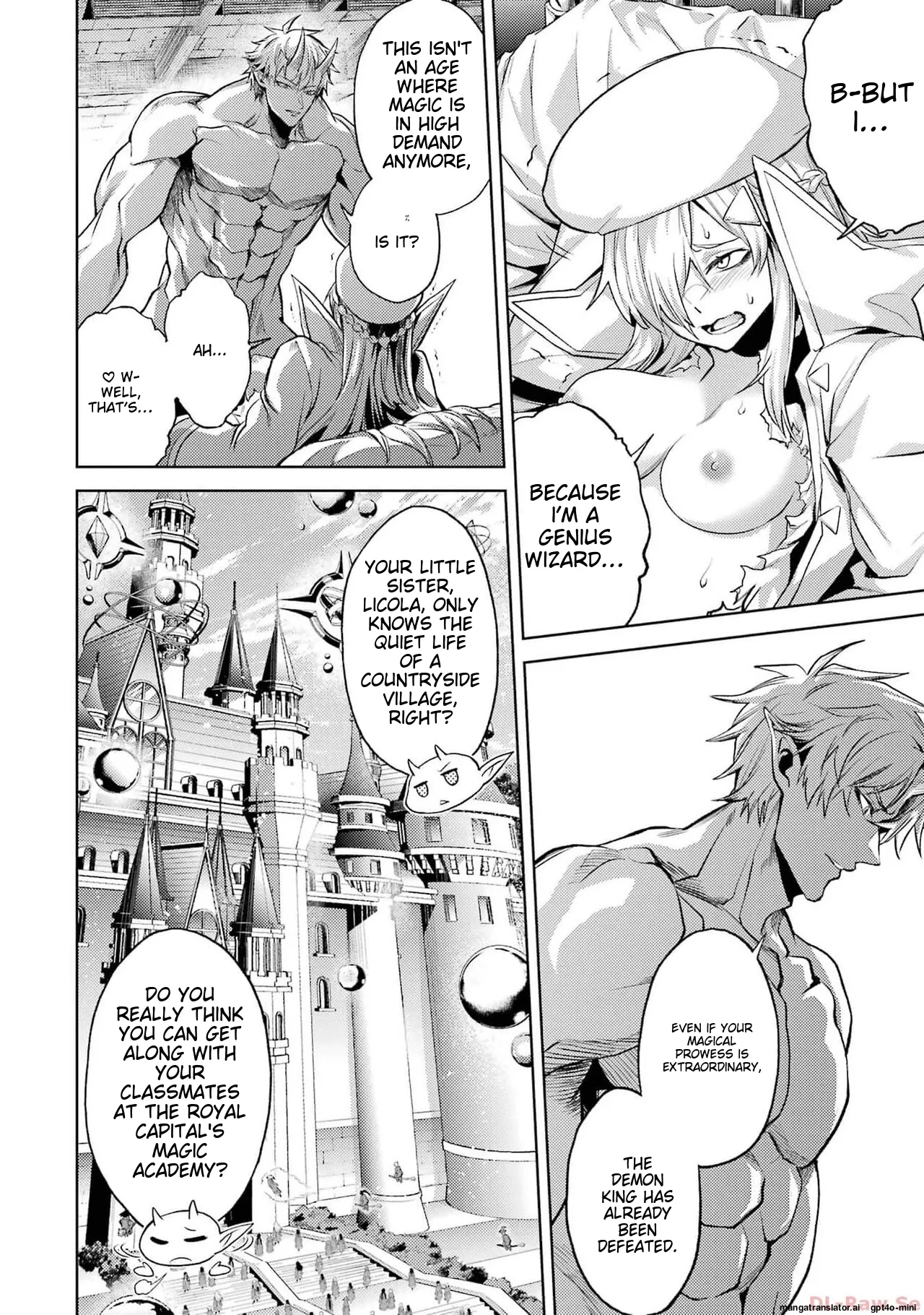 Tensei Shitara Joban de Shinu Naka Boss Datta - Heroine Kenzokuka de Ikinokoru vol.2 page 166 - rough translation demon girl hentai manga - read online free