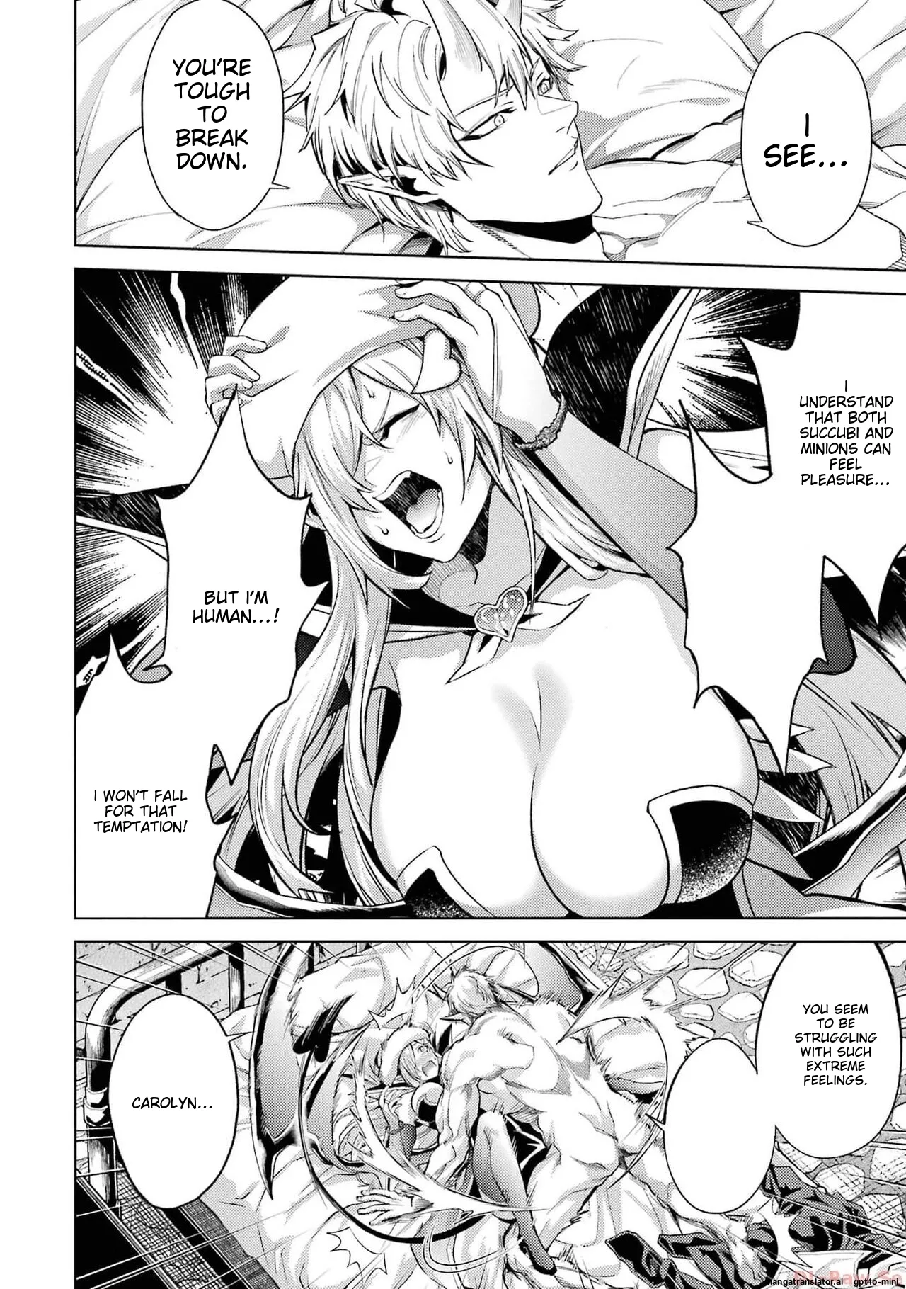Tensei Shitara Joban de Shinu Naka Boss Datta - Heroine Kenzokuka de Ikinokoru vol.2 page 186 - rough translation demon girl hentai manga - read online free