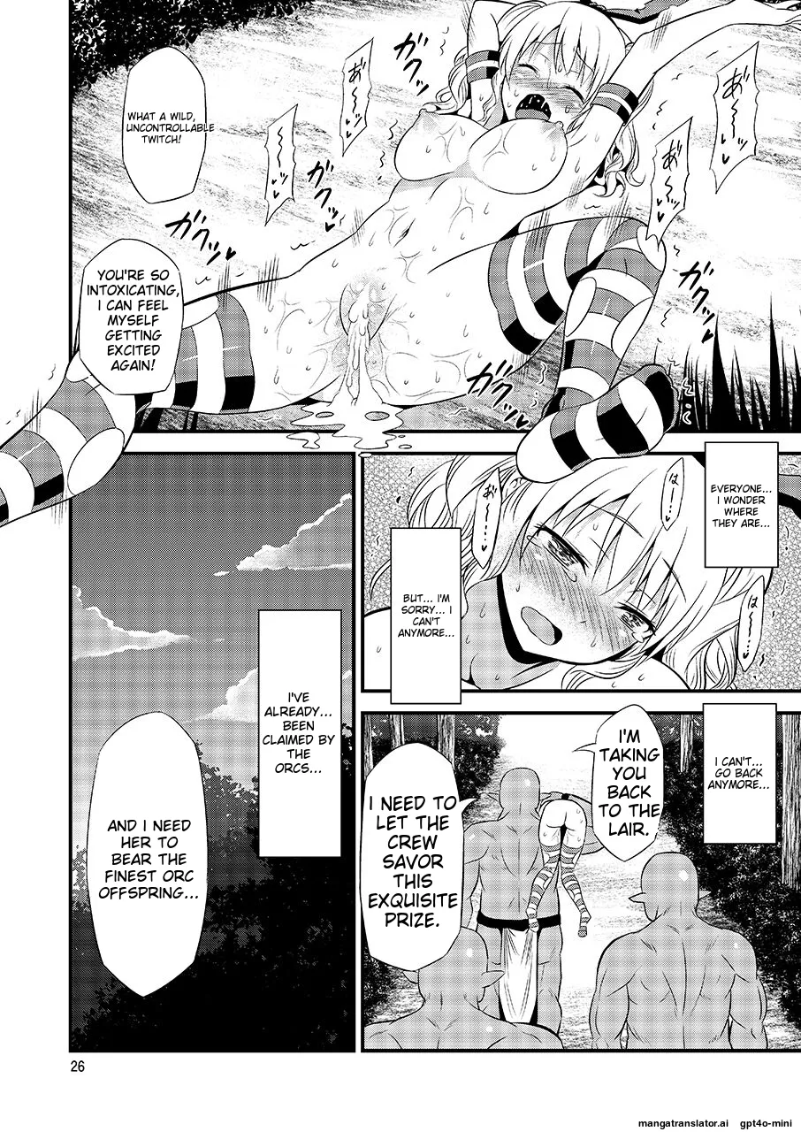 Shimakaze Cos no Kashima wa Naze Isekai de Orc ni Okasareta no ka page 24 featuring kashima kantai collection parody - sole female gloves hentai manga - read online free