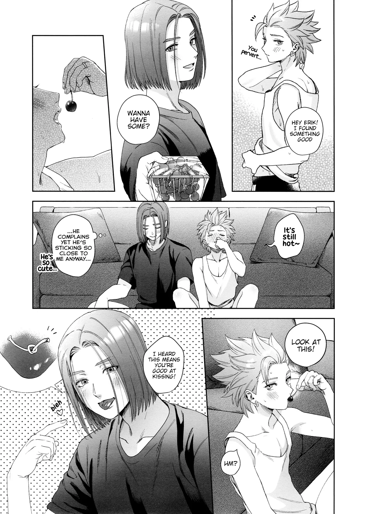 Rain and Sweat page 13 featuring camus dragon quest xi parody - rough translation kissing hentai manga - read online free