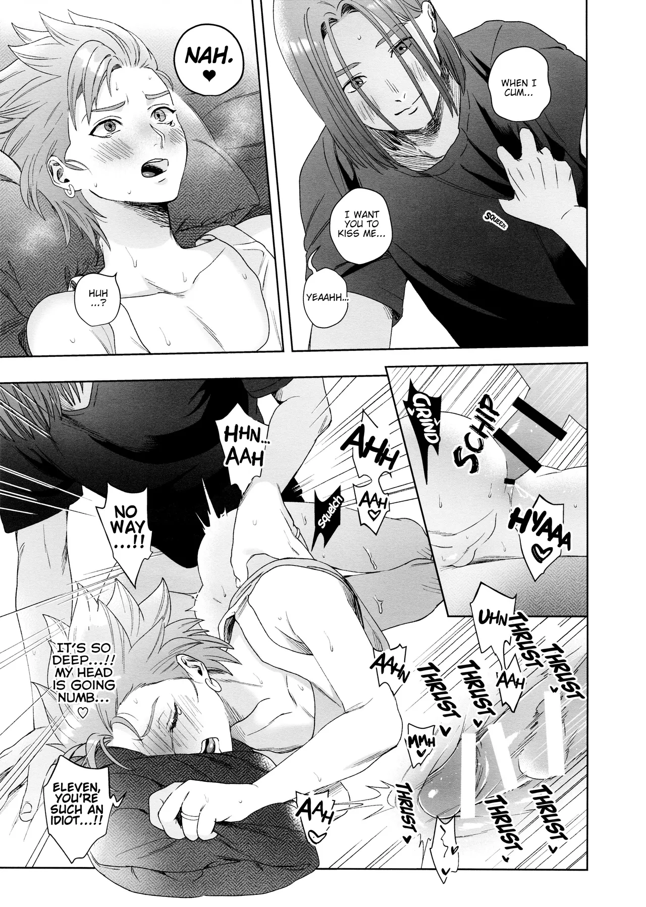 Rain and Sweat page 37 featuring camus dragon quest xi parody - kissing anal hentai manga - read online free