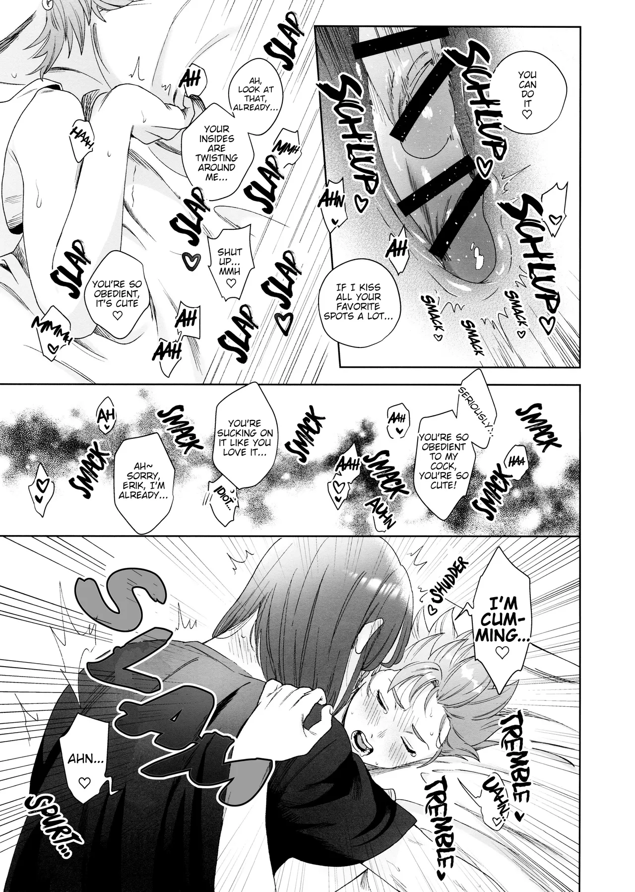 Rain and Sweat page 43 featuring camus dragon quest xi parody - rough translation kissing hentai manga - read online free