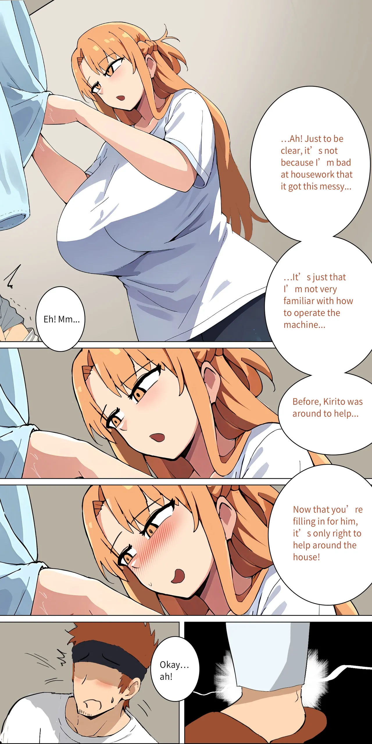 Asuna family 1-19 page 125 featuring yui sword art online parody - milf big breasts hentai manga - read online free