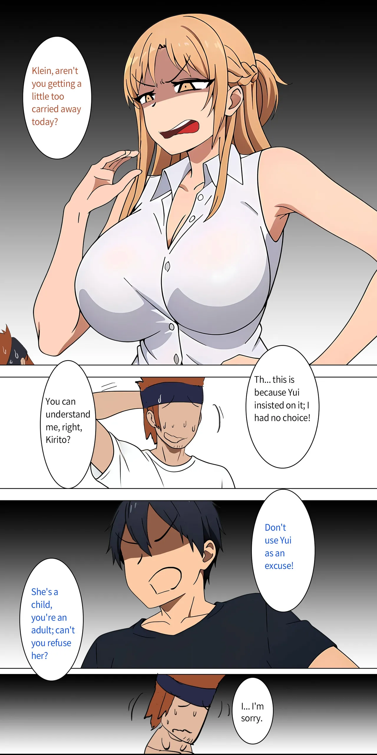 Asuna family 1-19 page 14 featuring yui sword art online parody - milf big breasts hentai manga - read online free
