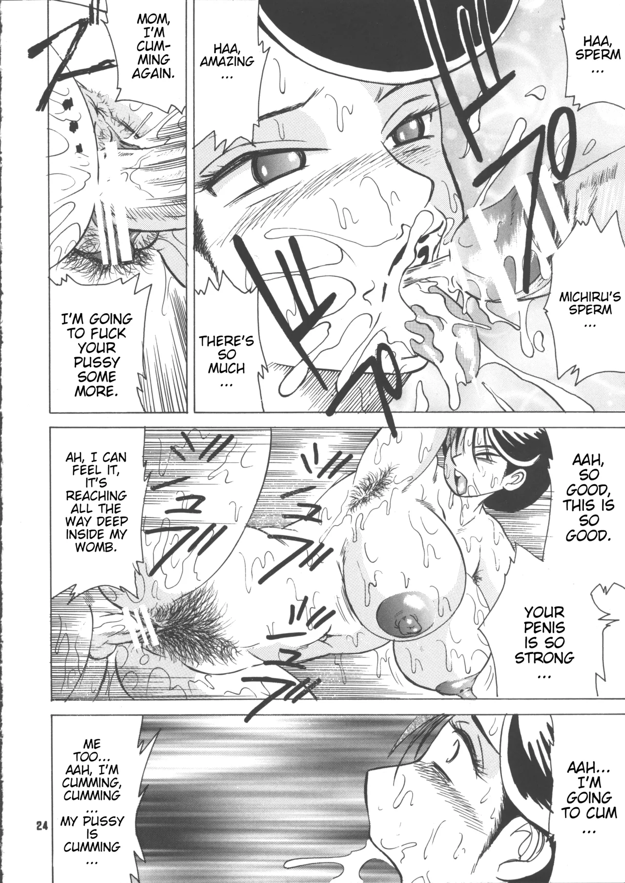 Cocktail Time Vol. 18 page 25 original parody - milf kissing hentai manga - read online free