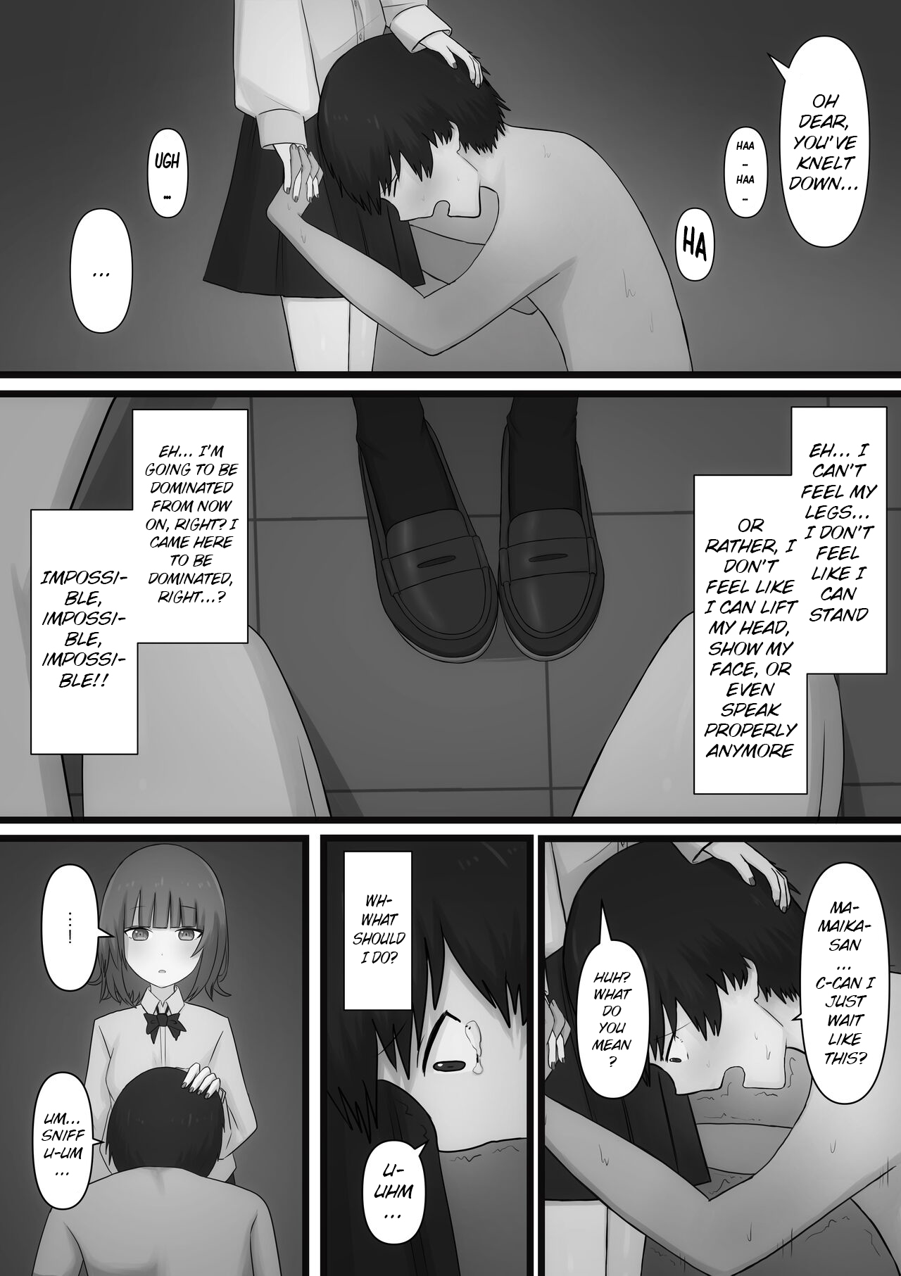 Okubyoumono ga M Seikan ni Ittemita | A coward tried going to an M-Sex shop page 17 original parody - sole female sole male hentai manga - read online free