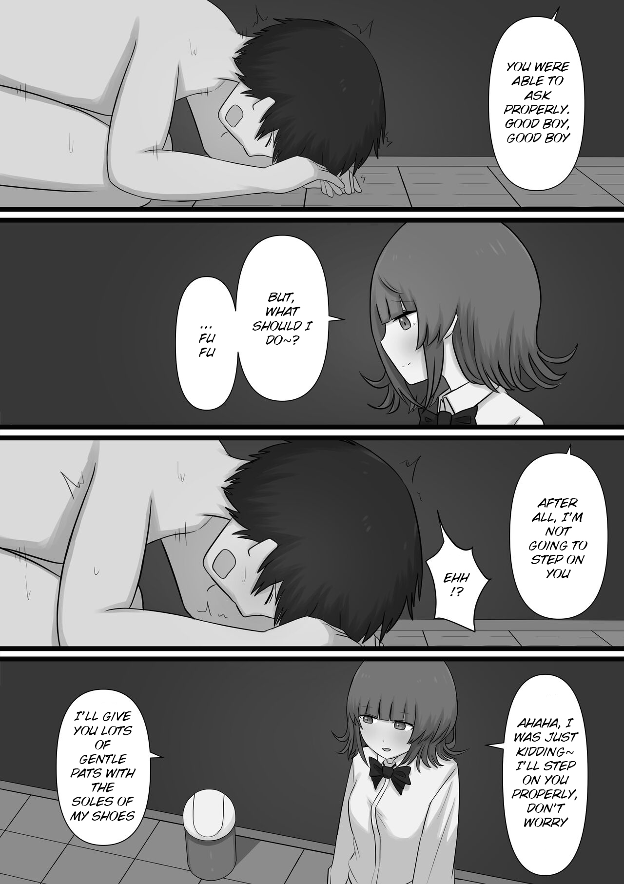 Okubyoumono ga M Seikan ni Ittemita | A coward tried going to an M-Sex shop page 38 original parody - sole female sole male hentai manga - read online free