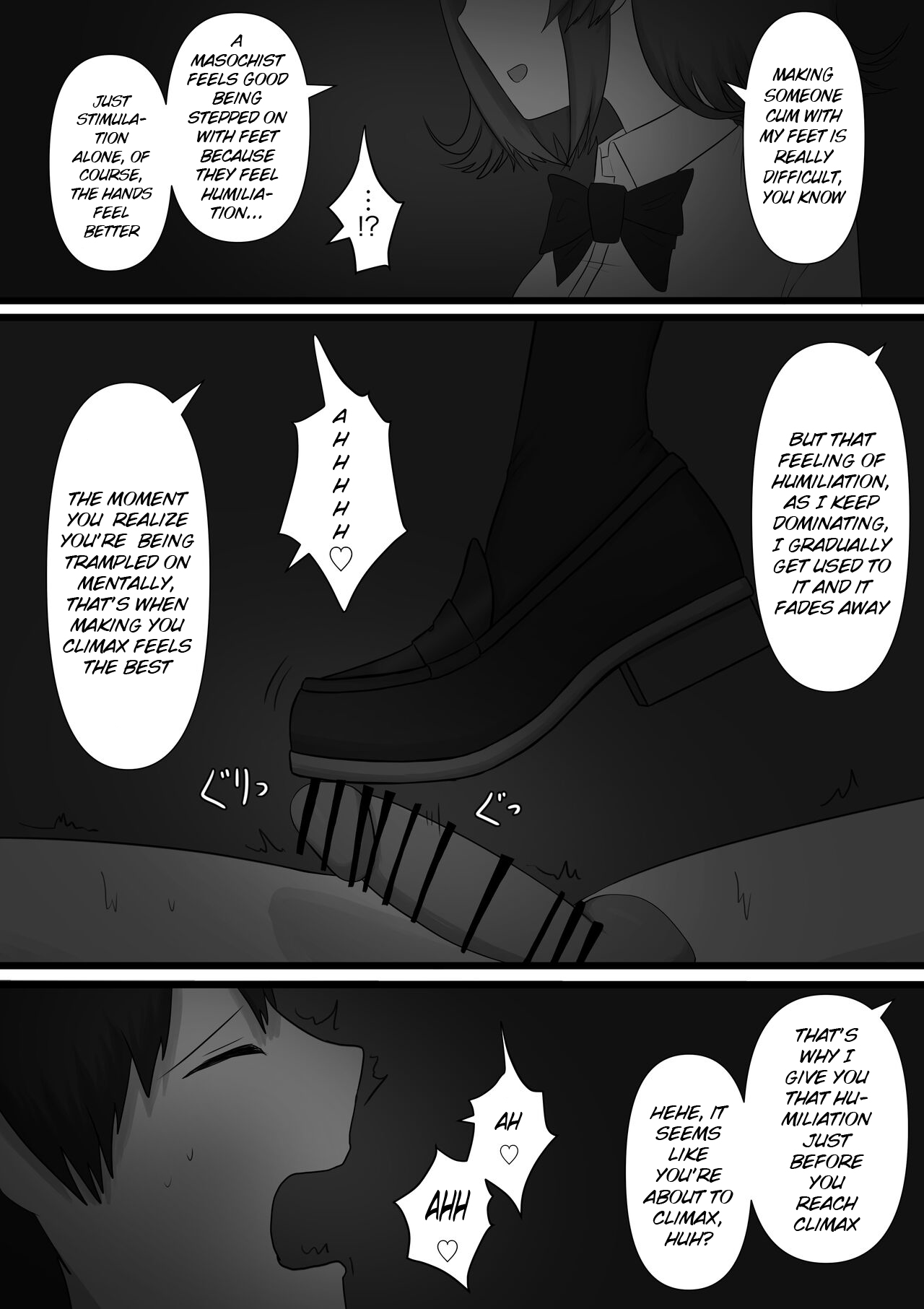 Okubyoumono ga M Seikan ni Ittemita | A coward tried going to an M-Sex shop page 43 original parody - humiliation femdom hentai manga - read online free