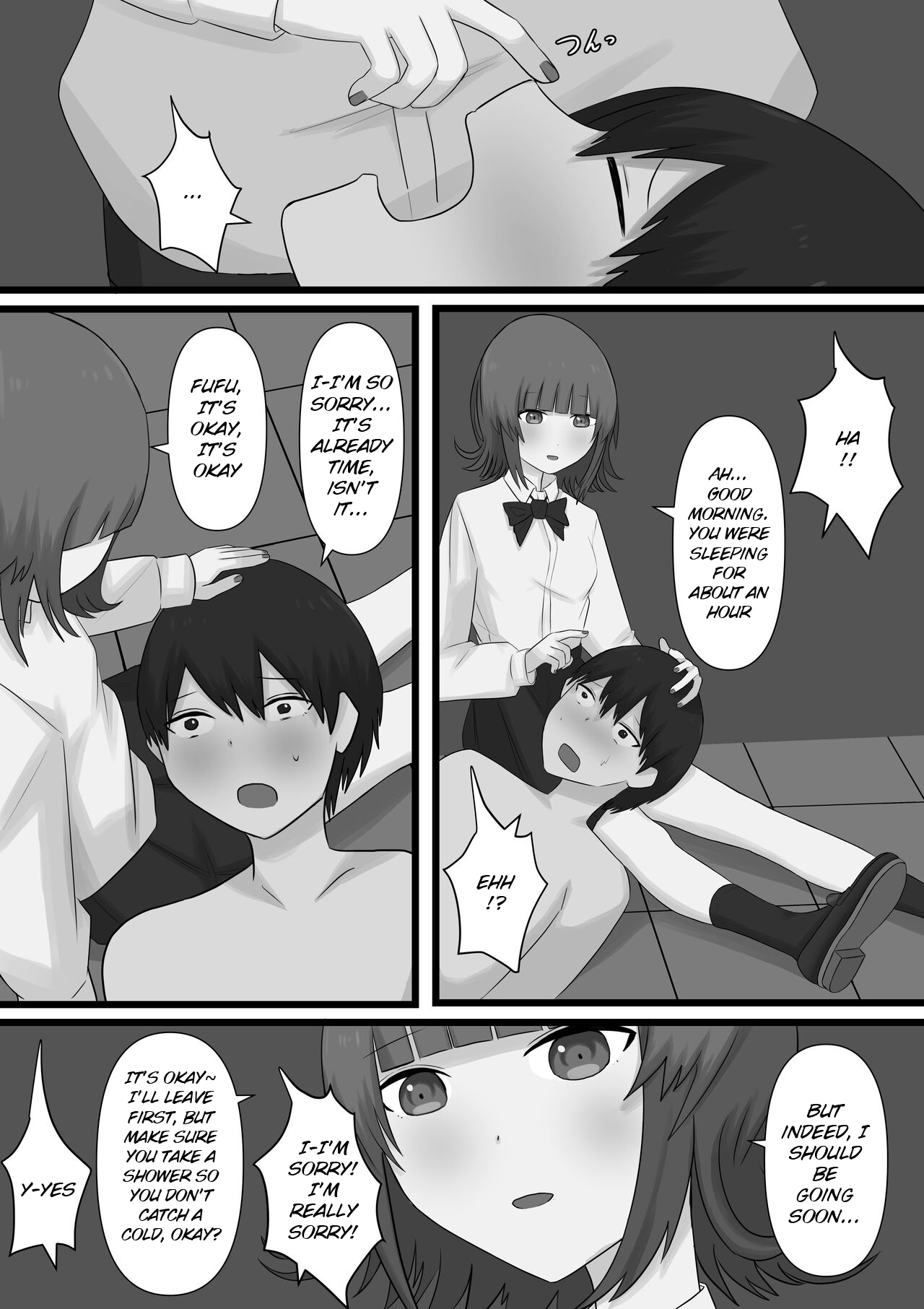 Okubyoumono ga M Seikan ni Ittemita | A coward tried going to an M-Sex shop page 51 original parody - sole female sole male hentai manga - read online free