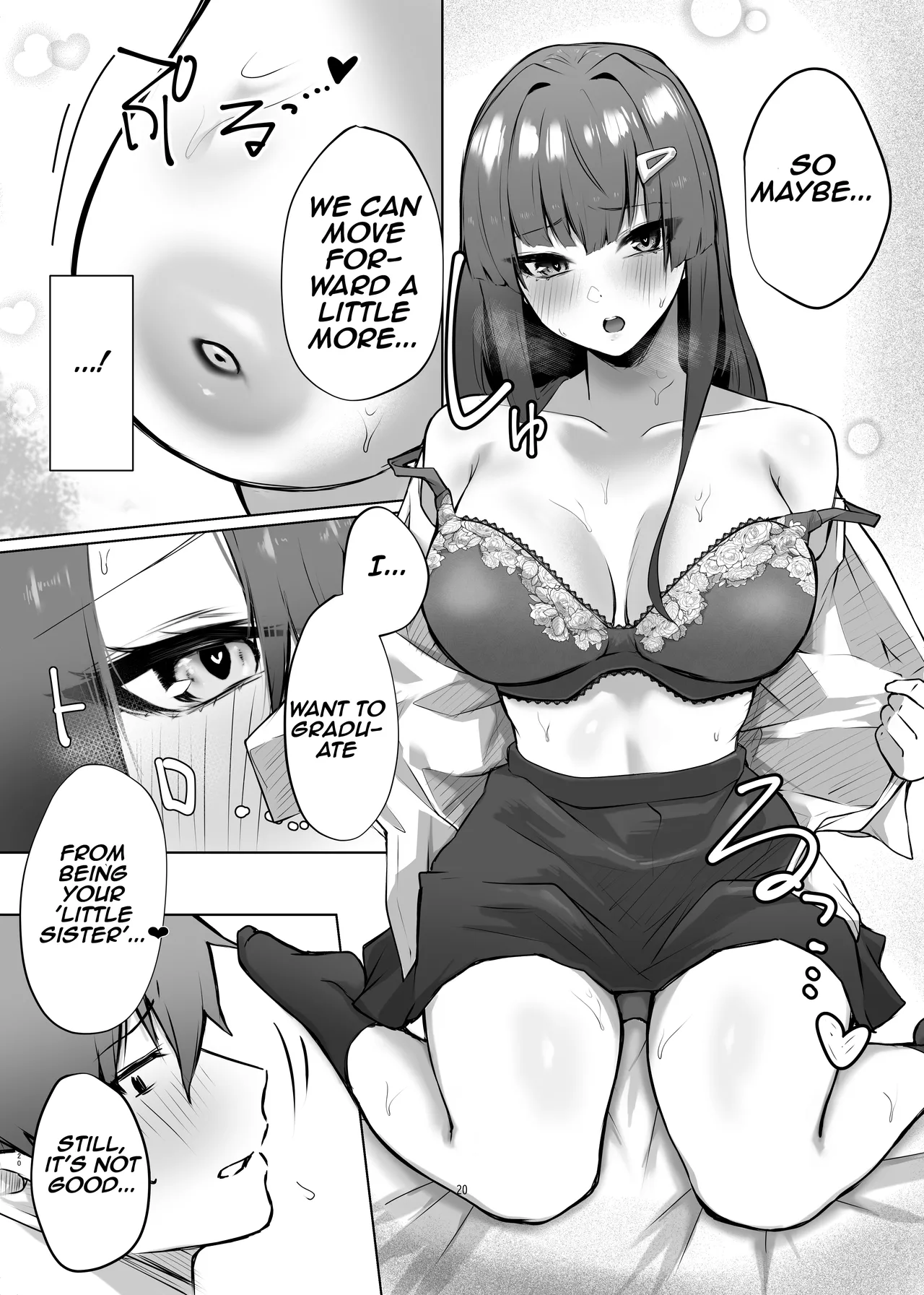 Osananajimi JK ga Dosukebe ni Seichou shita no de Sotsugyou Ichalove SEX suru Hanashi | The story of a childhood  friend who has grown up to be perverted, so they have graduation lovey-dovey sex page 21 original parody - virginity big breasts hentai manga - read online free