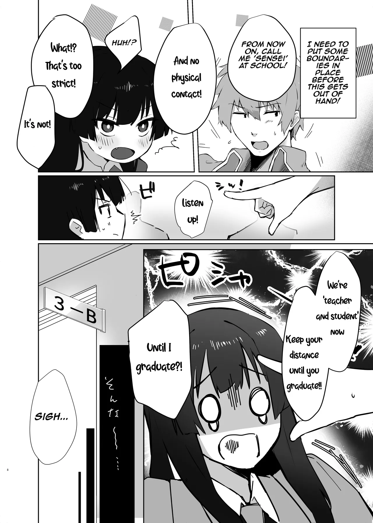 Osananajimi JK ga Dosukebe ni Seichou shita no de Sotsugyou Ichalove SEX suru Hanashi | The story of a childhood  friend who has grown up to be perverted, so they have graduation lovey-dovey sex - Page 9