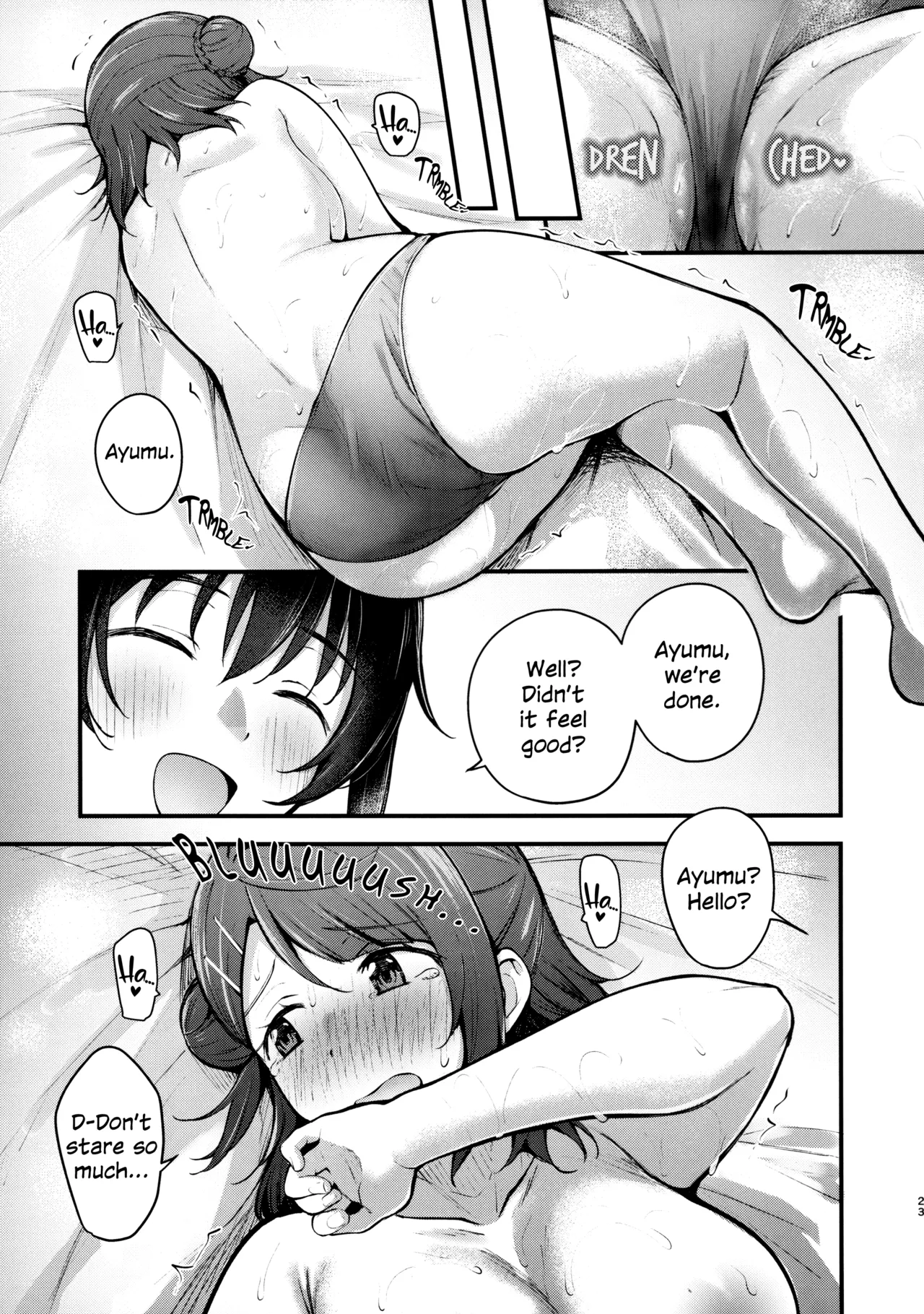 Koyoi wa Oil Massage Doukoukai e | Tonight at the Oil Massage Club page 22 featuring ayumu uehara love live nijigasaki high school idol club parody - yuri females only hentai manga - read online free