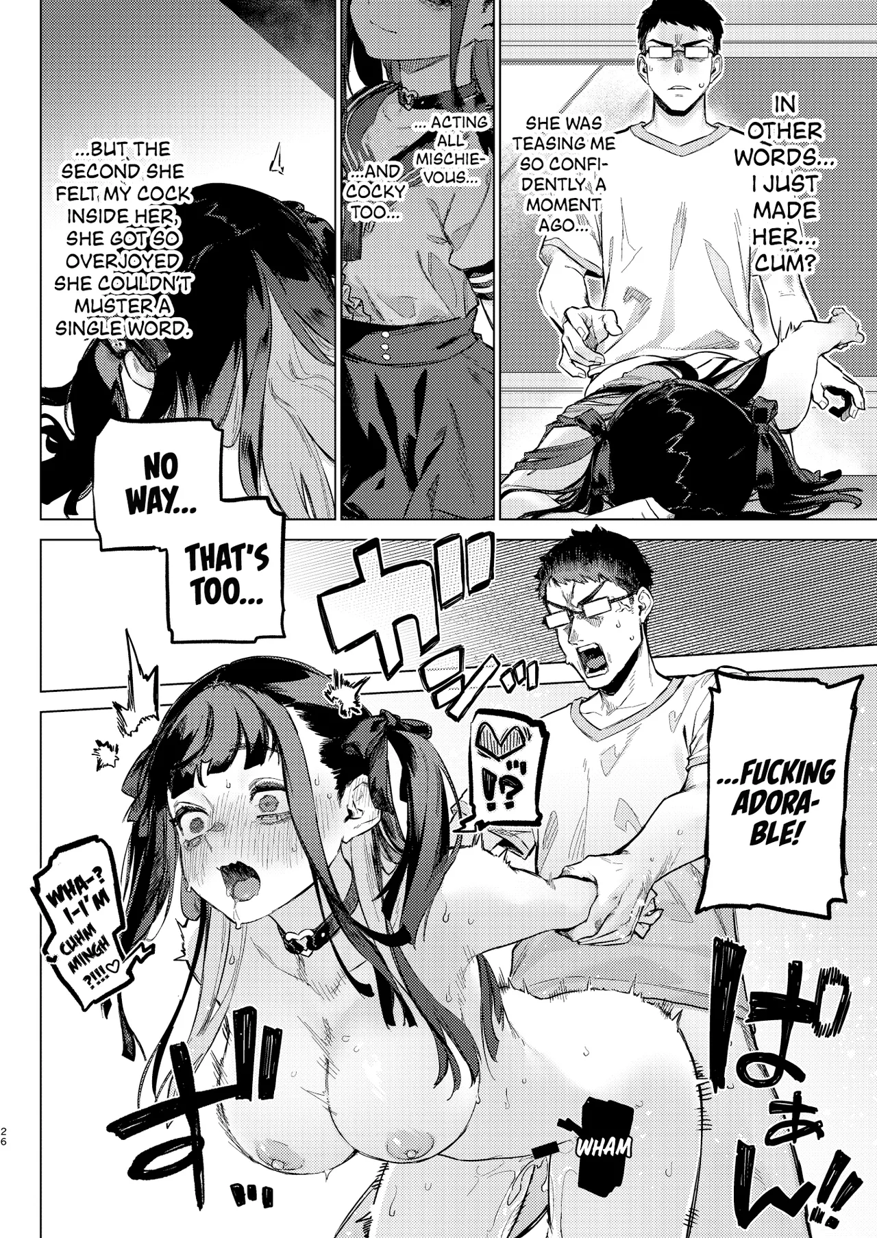 Shousou Mind Crisis!! | Anxious mind crisis!! page 25 original parody - sole female sole male hentai manga - read online free