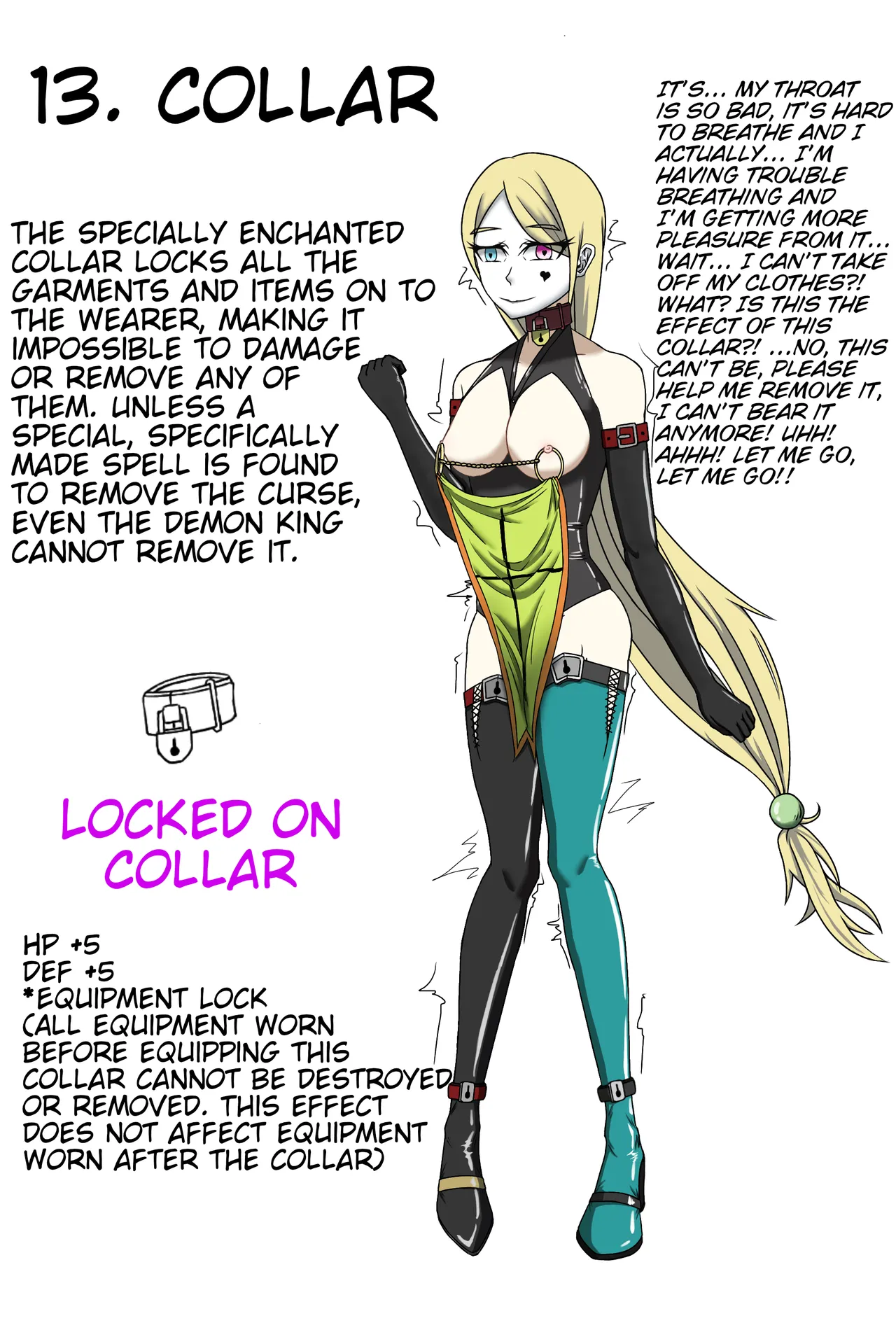 Flat-Chested Kigurumi Knight page 15 original parody - chastity belt living clothes hentai manga - read online free