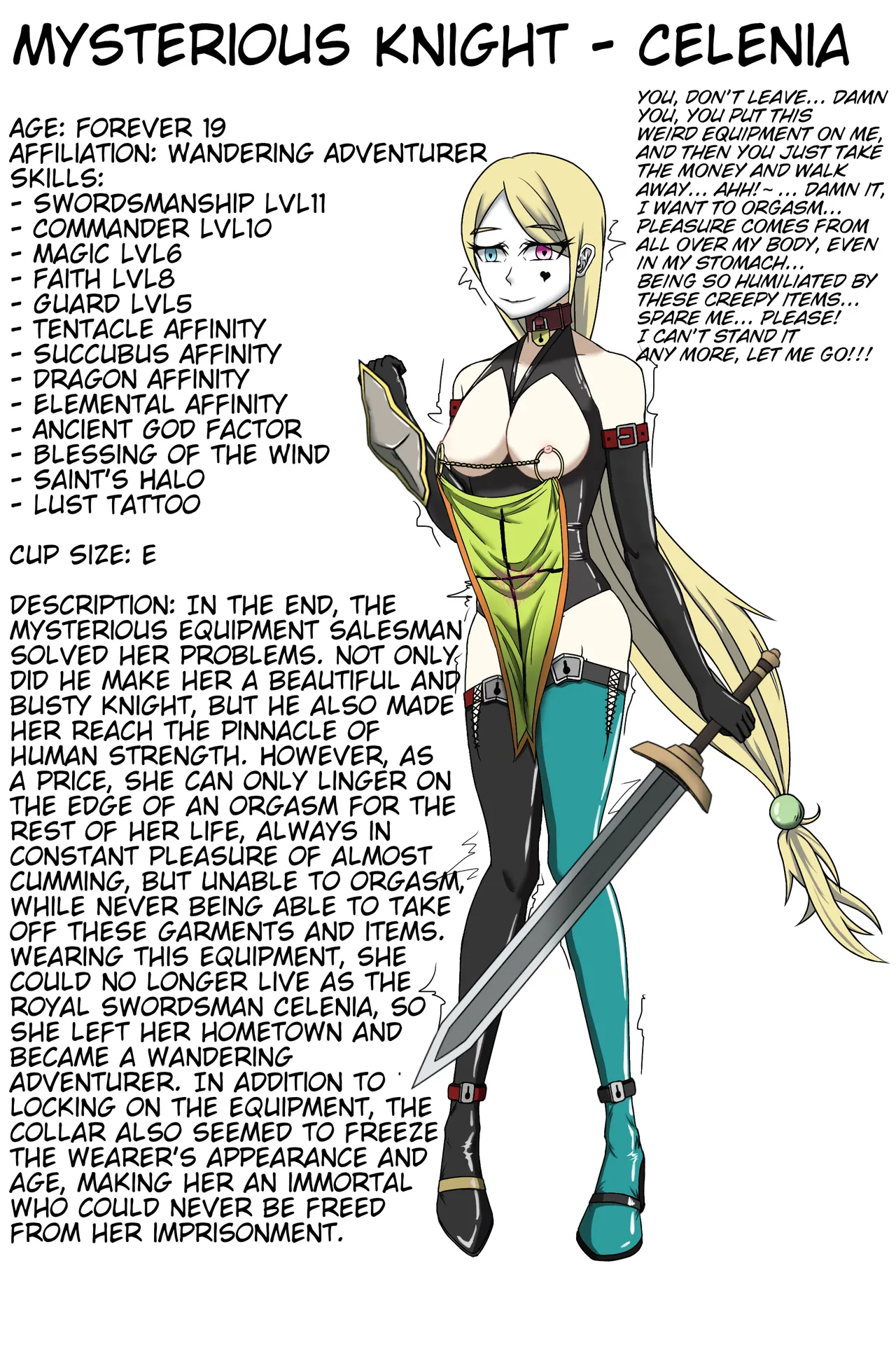 Flat-Chested Kigurumi Knight page 16 original parody - chastity belt living clothes hentai manga - read online free