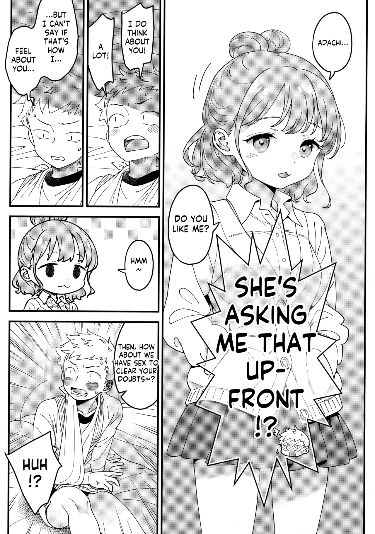 (SC2024 Summer) [McNail Koubou (Cloth Tsugutoshi)] Adachi-kun to Sekine-an  | Adachi-kun and Sekine-an (Boku no Kokoro no Yabai Yatsu) [English] [Kappasa] page 16 featuring shou adachi boku no kokoro no yabai yatsu parody - sole female sole male hentai manga - read online free