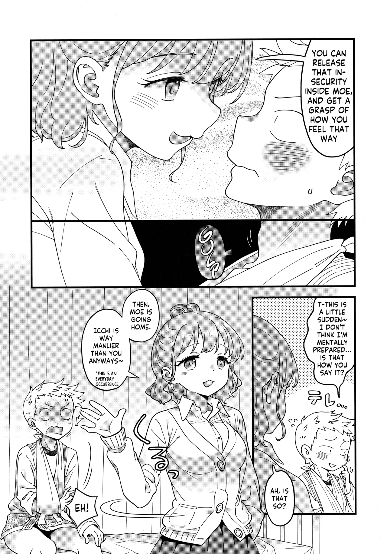 (SC2024 Summer) [McNail Koubou (Cloth Tsugutoshi)] Adachi-kun to Sekine-an  | Adachi-kun and Sekine-an (Boku no Kokoro no Yabai Yatsu) [English] [Kappasa] page 17 featuring moeko sekine boku no kokoro no yabai yatsu parody - full censorship schoolgirl uniform hentai manga - read online free