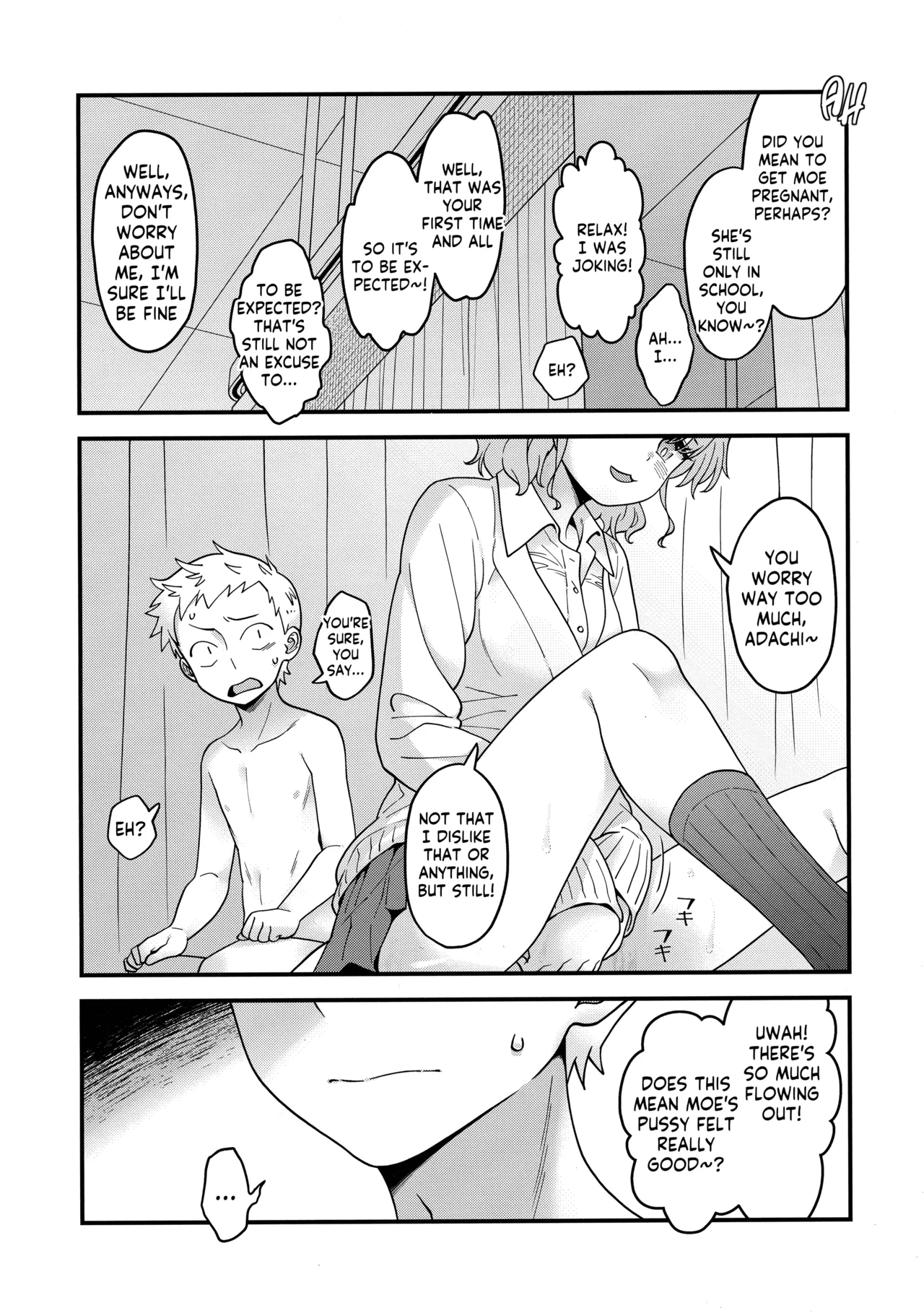 (SC2024 Summer) [McNail Koubou (Cloth Tsugutoshi)] Adachi-kun to Sekine-an  | Adachi-kun and Sekine-an (Boku no Kokoro no Yabai Yatsu) [English] [Kappasa] page 33 featuring shou adachi boku no kokoro no yabai yatsu parody - sole female sole male hentai manga - read online free