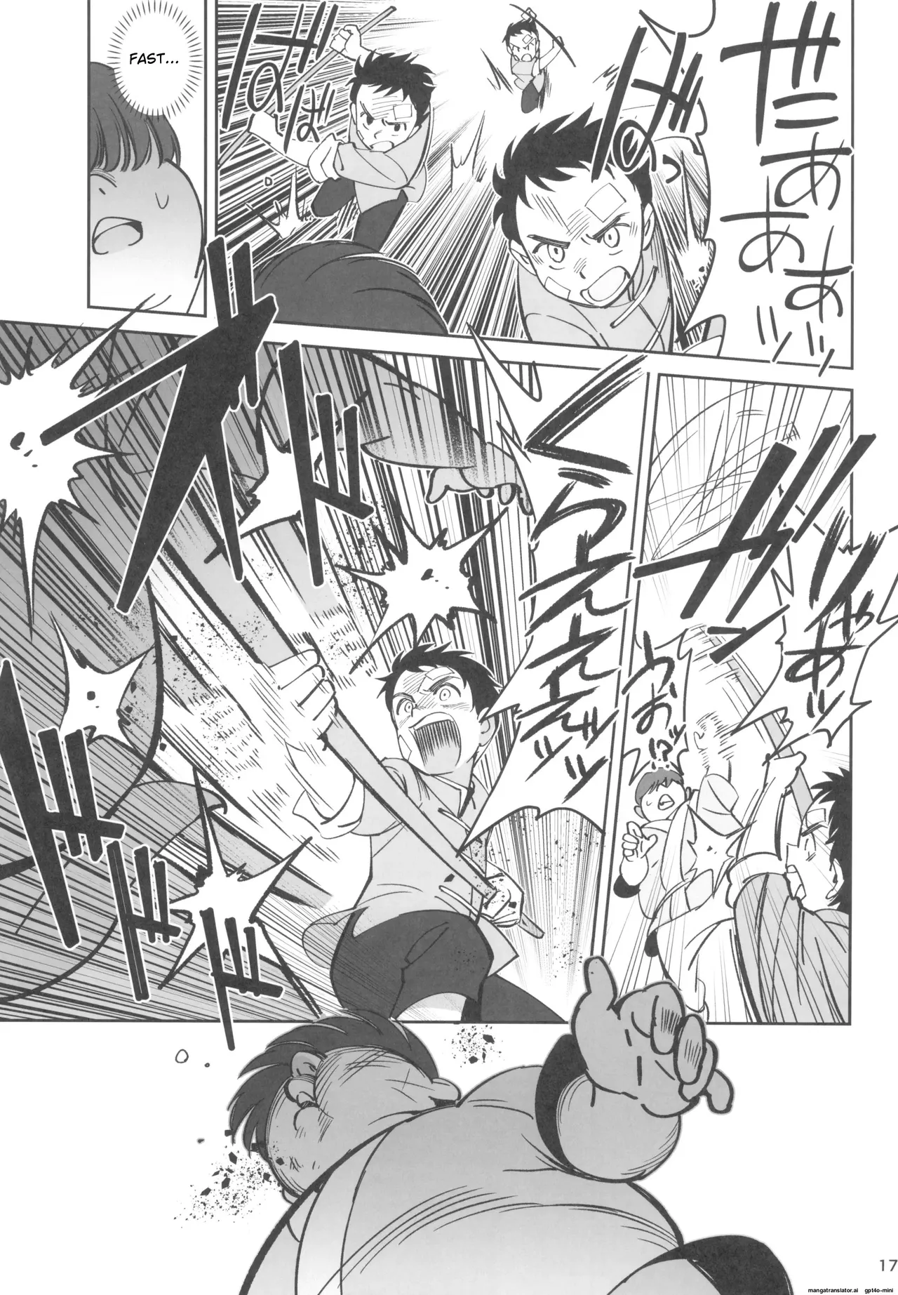 Boku no Shishou ga Kanemochi no Ijimekko ni NTRreta Hanashi page 17 original parody - rough translation tomboy hentai manga - read online free