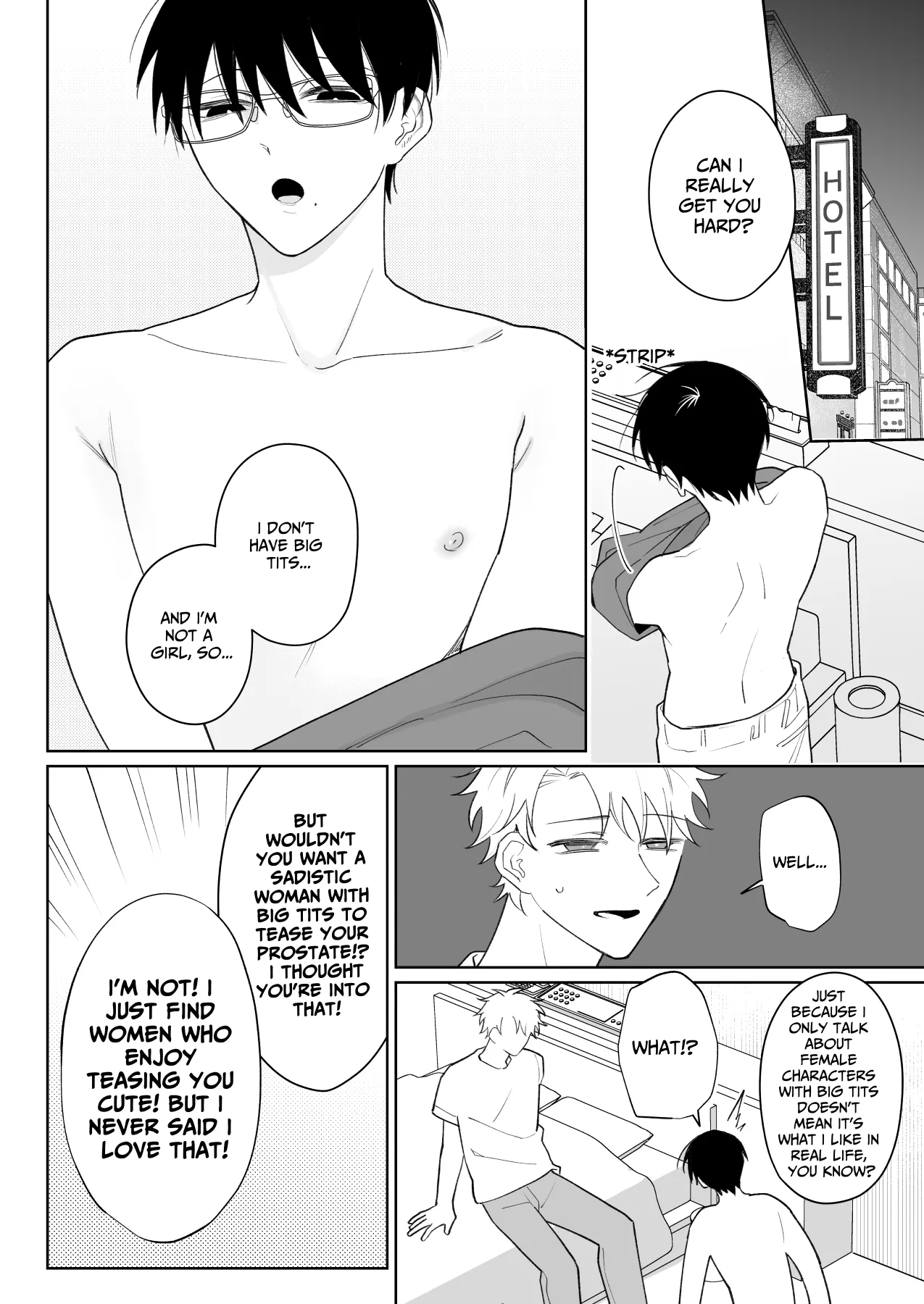 Yurukute Zakokute Naka no Ii Tomodachi | My Loose And Noob Best Friend page 9 original parody - glasses anal hentai manga - read online free